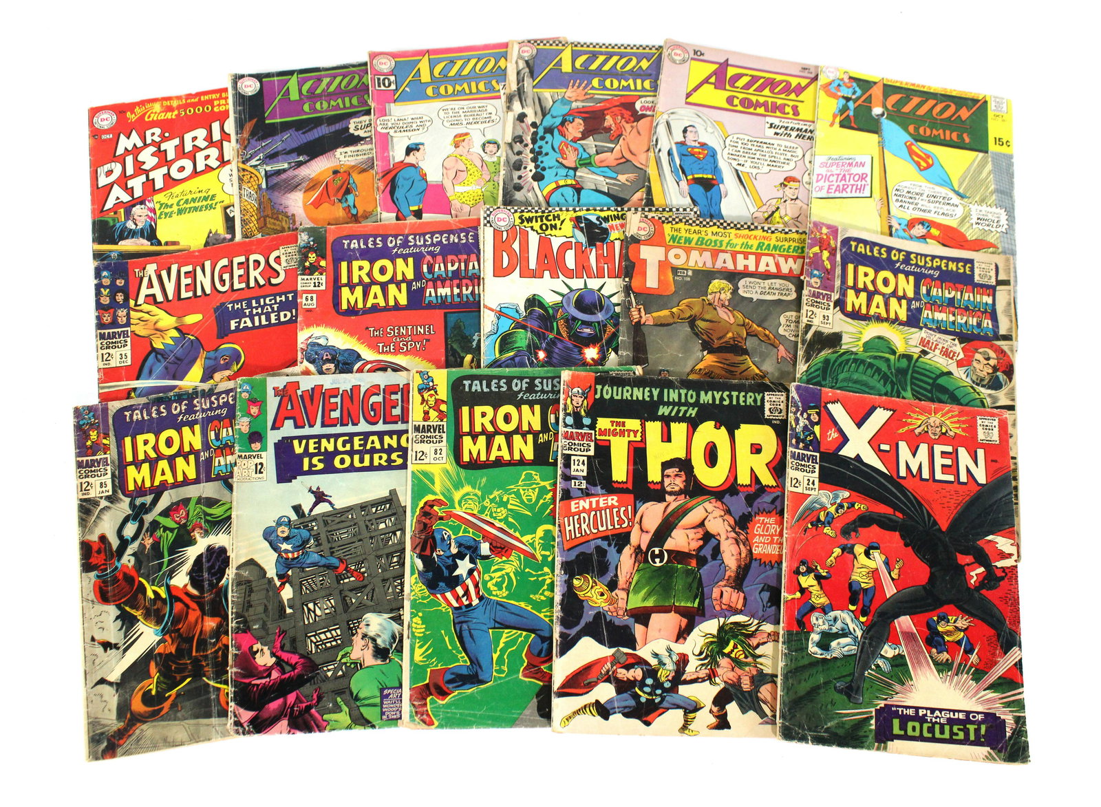 Marvel & DC Silver Age Comic Books incl. X-Men and Superman (1 of 1)