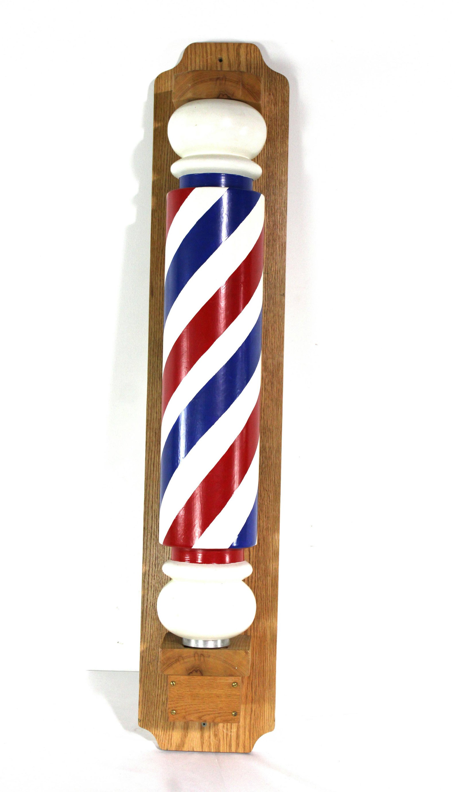 Revolving Painted Barber Pole (1 of 2)