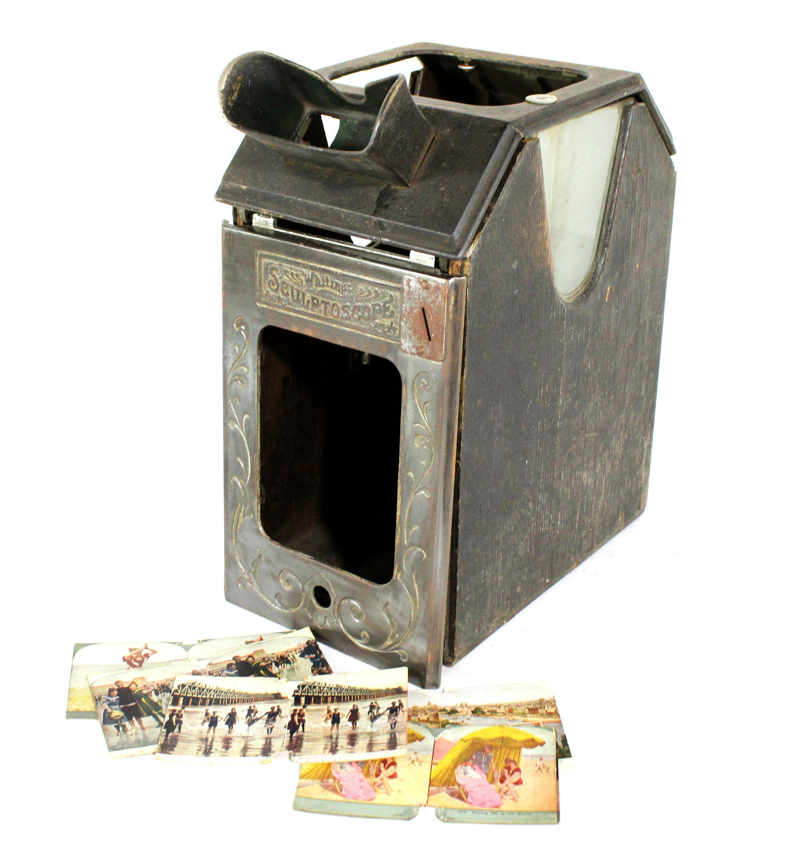 Whitings Sculptoscope Coin Op Viewer, For Restoration (1 of 8)