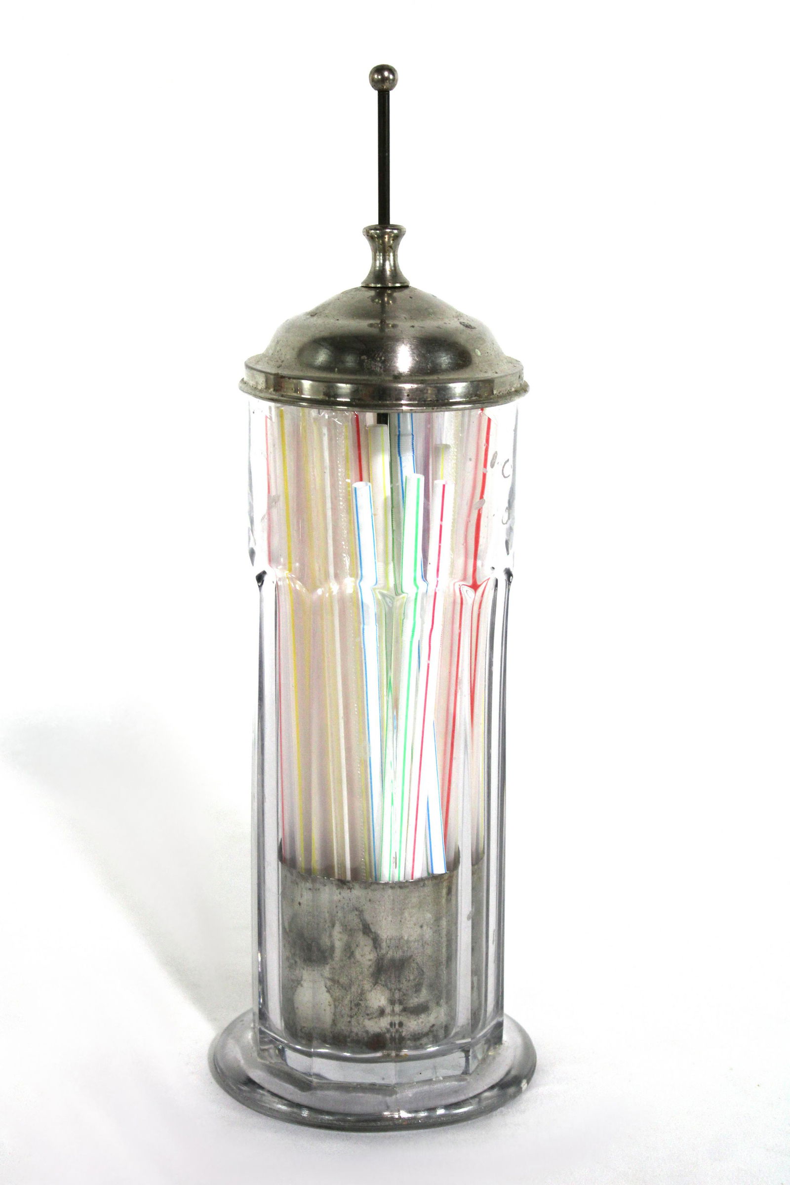 Soda Fountain Straw Dispenser, 1950s Auction