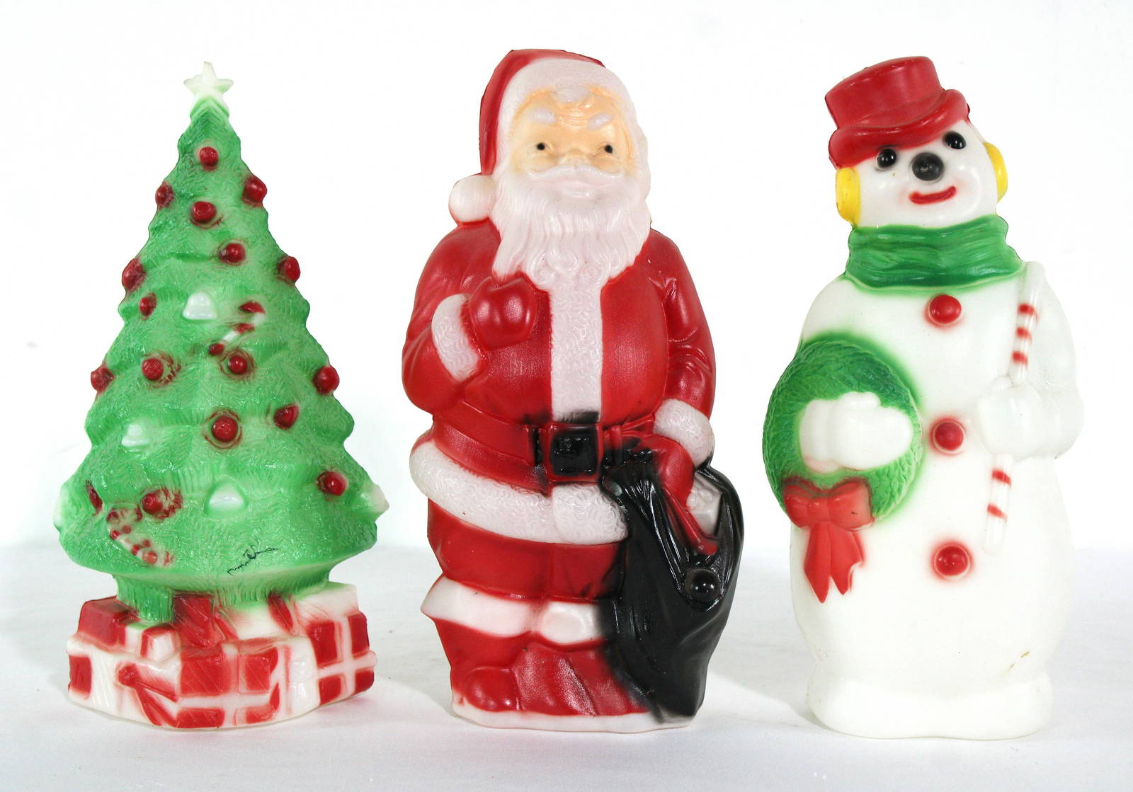 Holiday Blow Molds Including Santa Auction