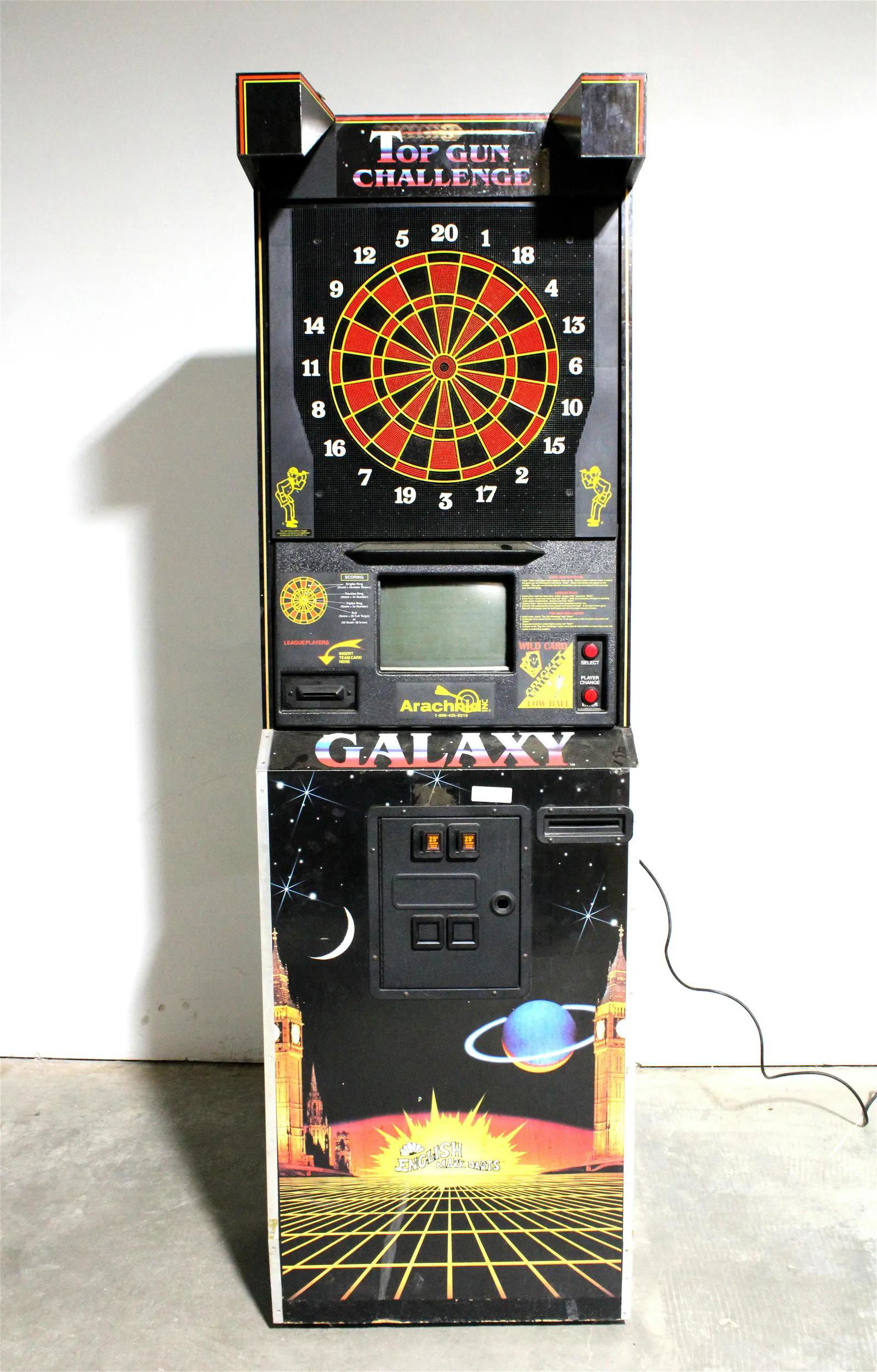 Galaxy Electronic Darts Arcade Machine Auction