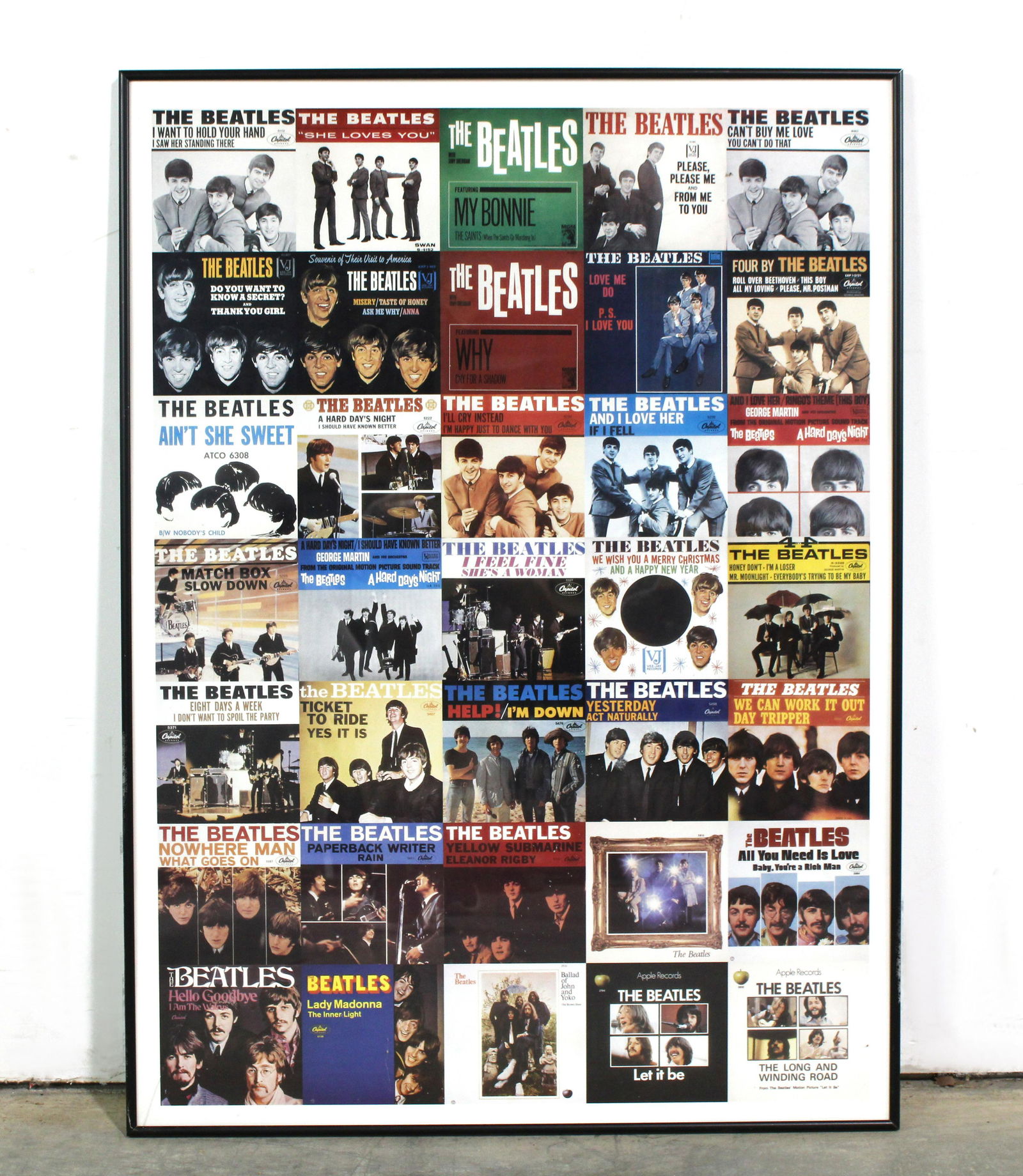 The Beatles Framed Poster (1 of 1)