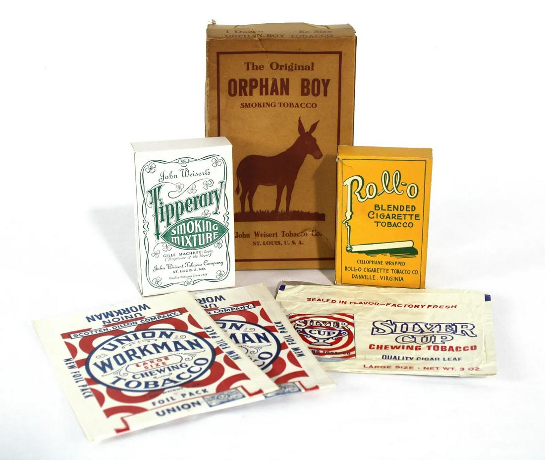 Assorted Tobacco Boxes Including Orphan Boy (1 of 1)