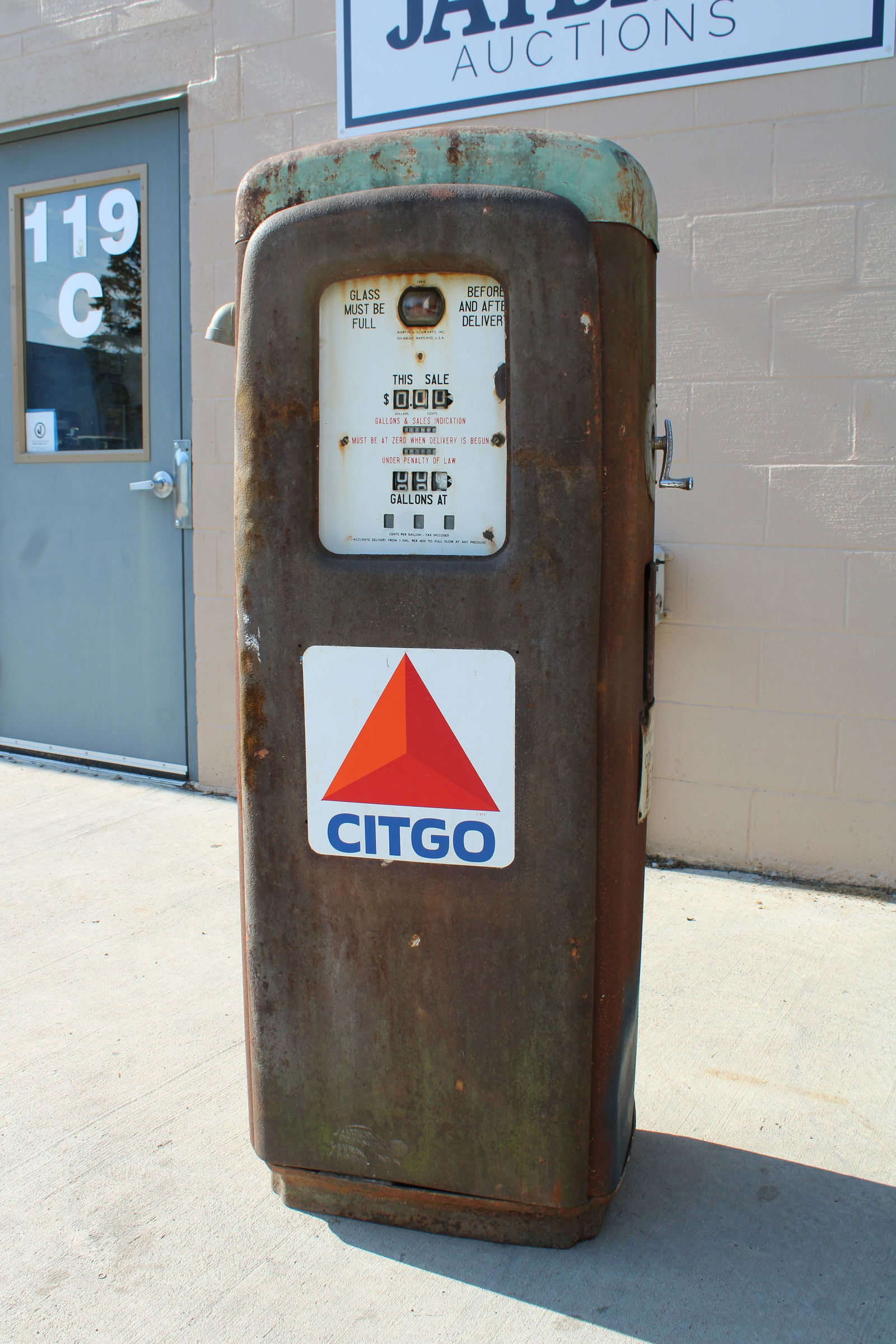 Martin and Schwartz Gas Pump (1 of 3)