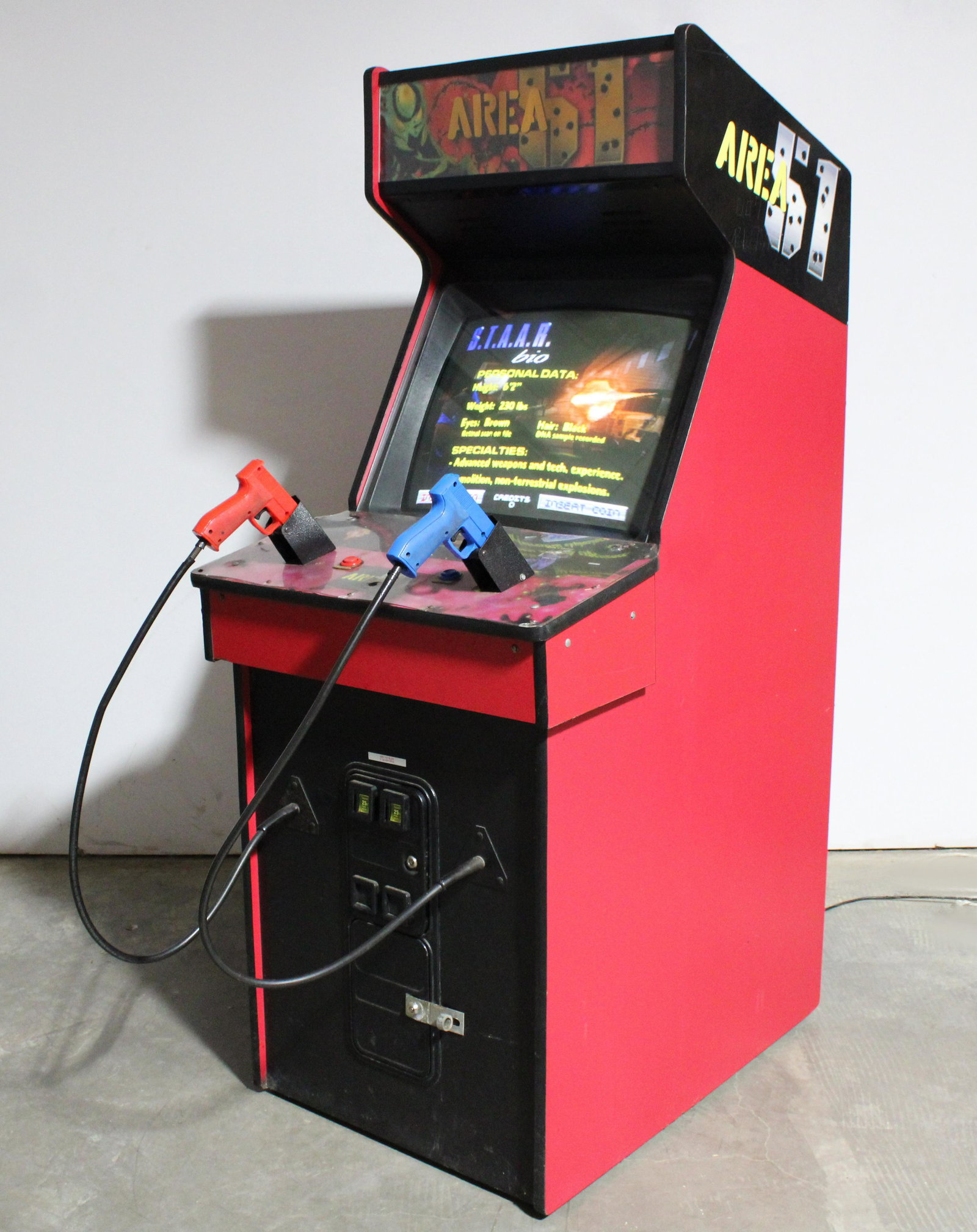 Atari Area 51 Arcade Game in Dedicated Cabinet (1 of 4)