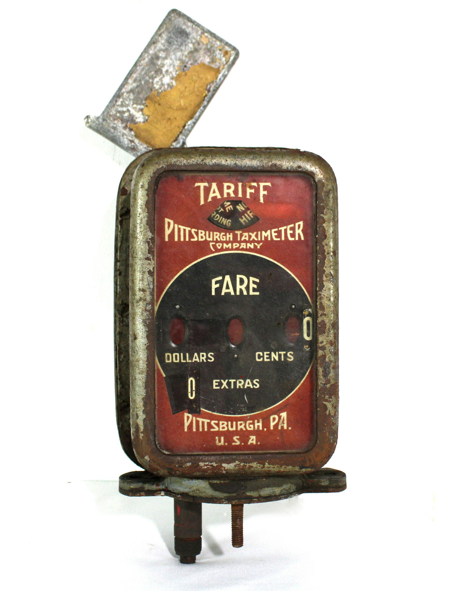Pittsburgh Taximeter Fare Box (1 of 3)