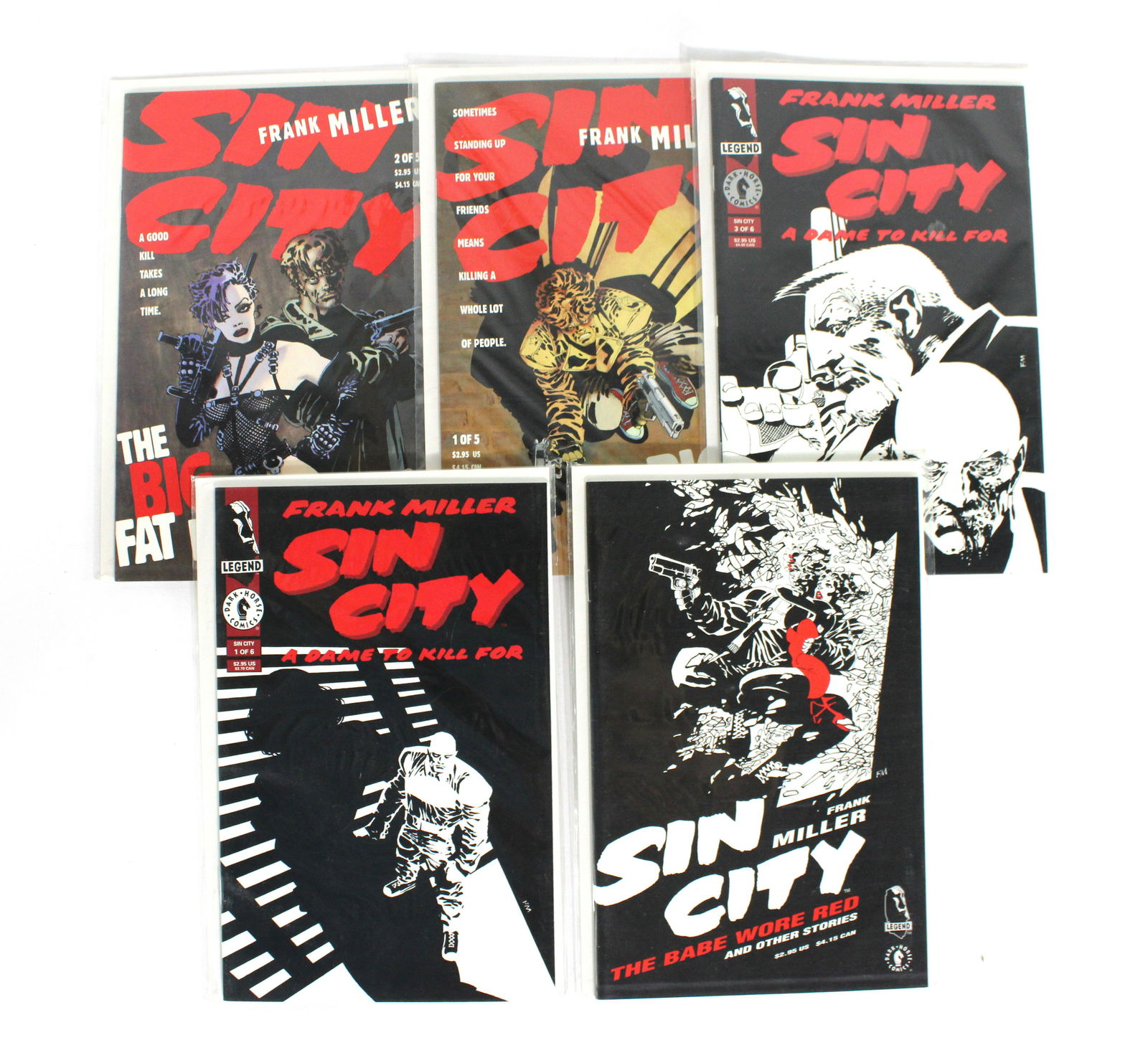 Legend Comics Sin City Comics Incl. The Babe Wore Red (1 of 1)