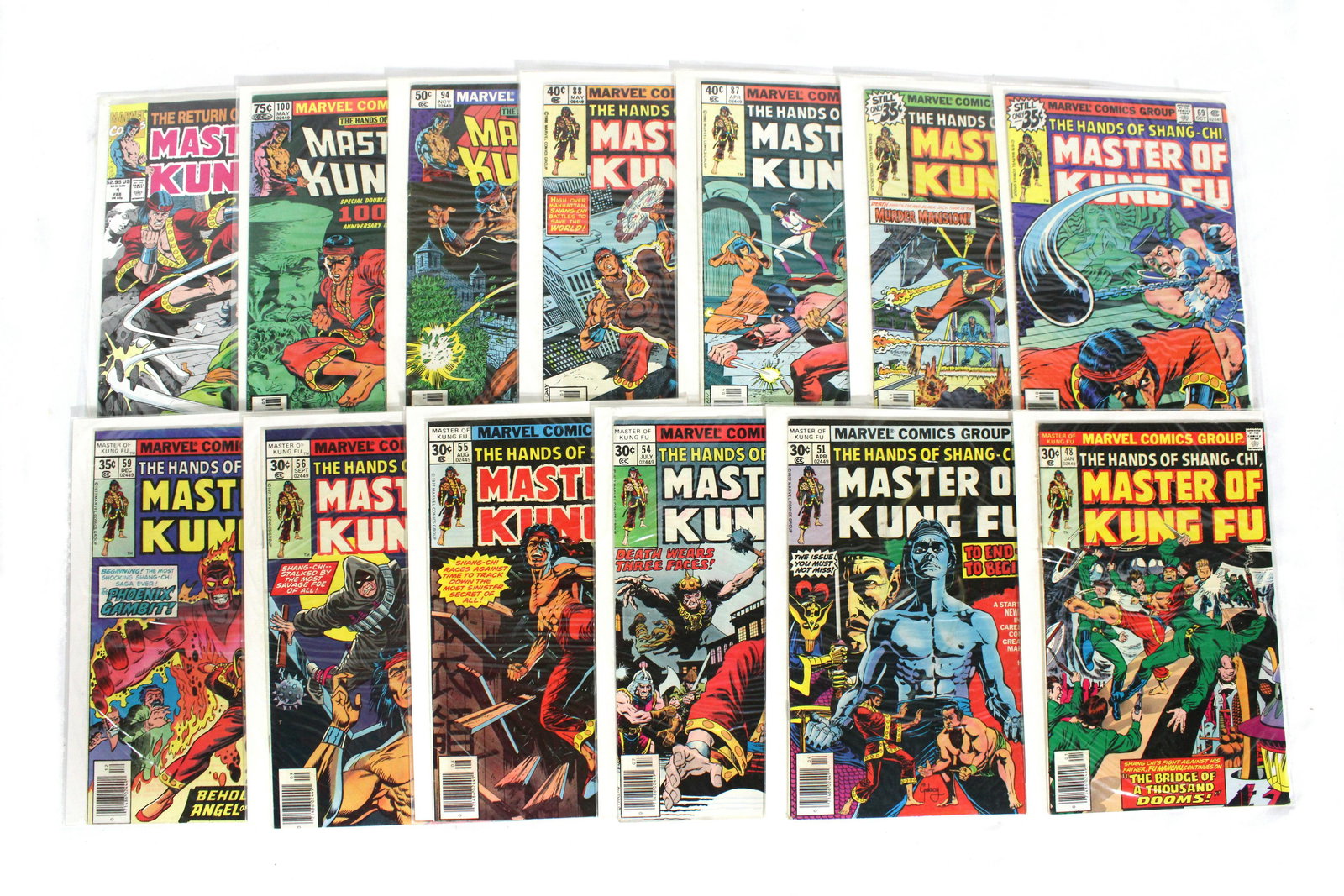 Marvel Comics Master of Kung Fu Comic Books (1 of 1)