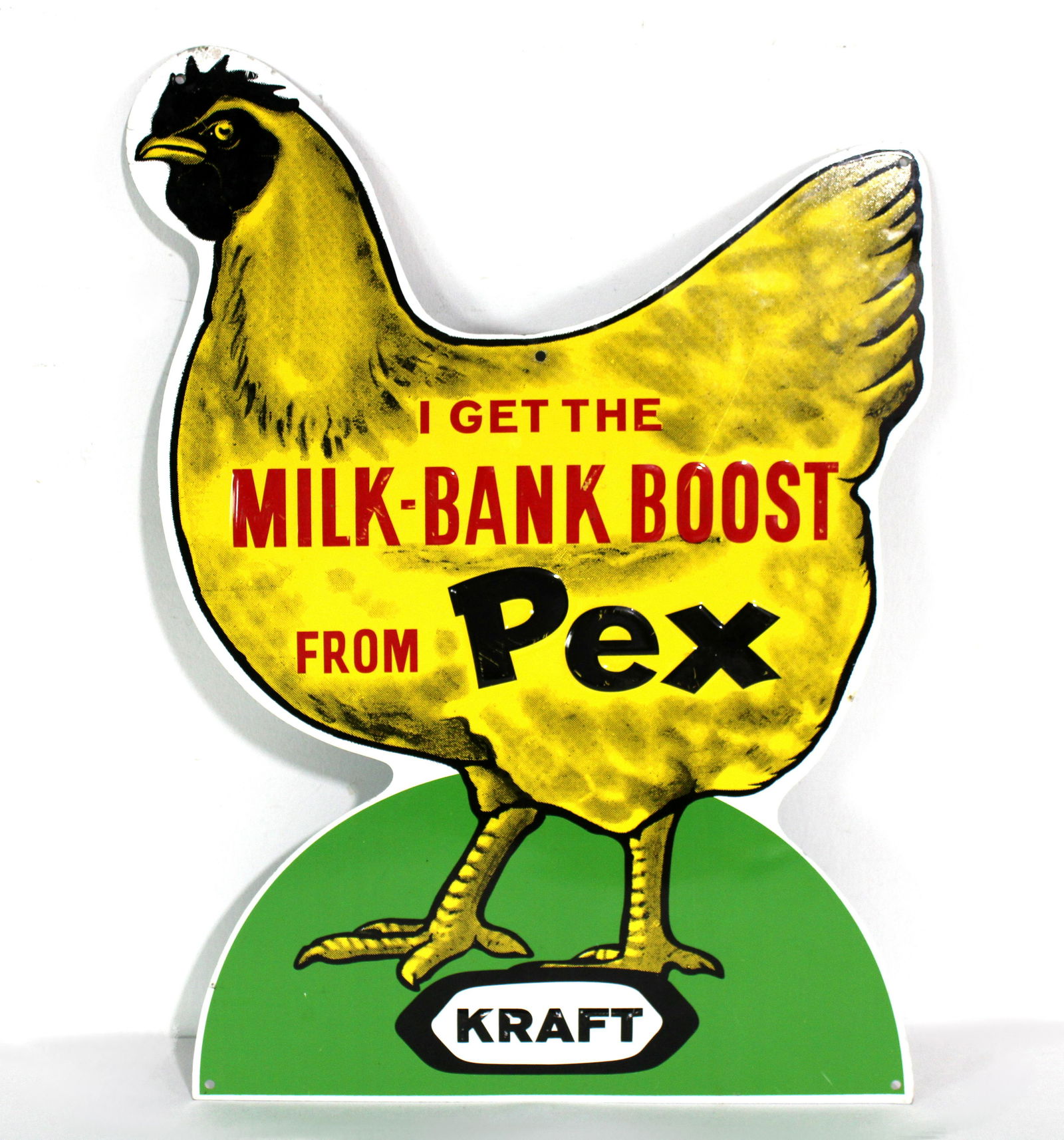 Pex Milk Bank Boost Embossed Chicken Sign (1 of 2)