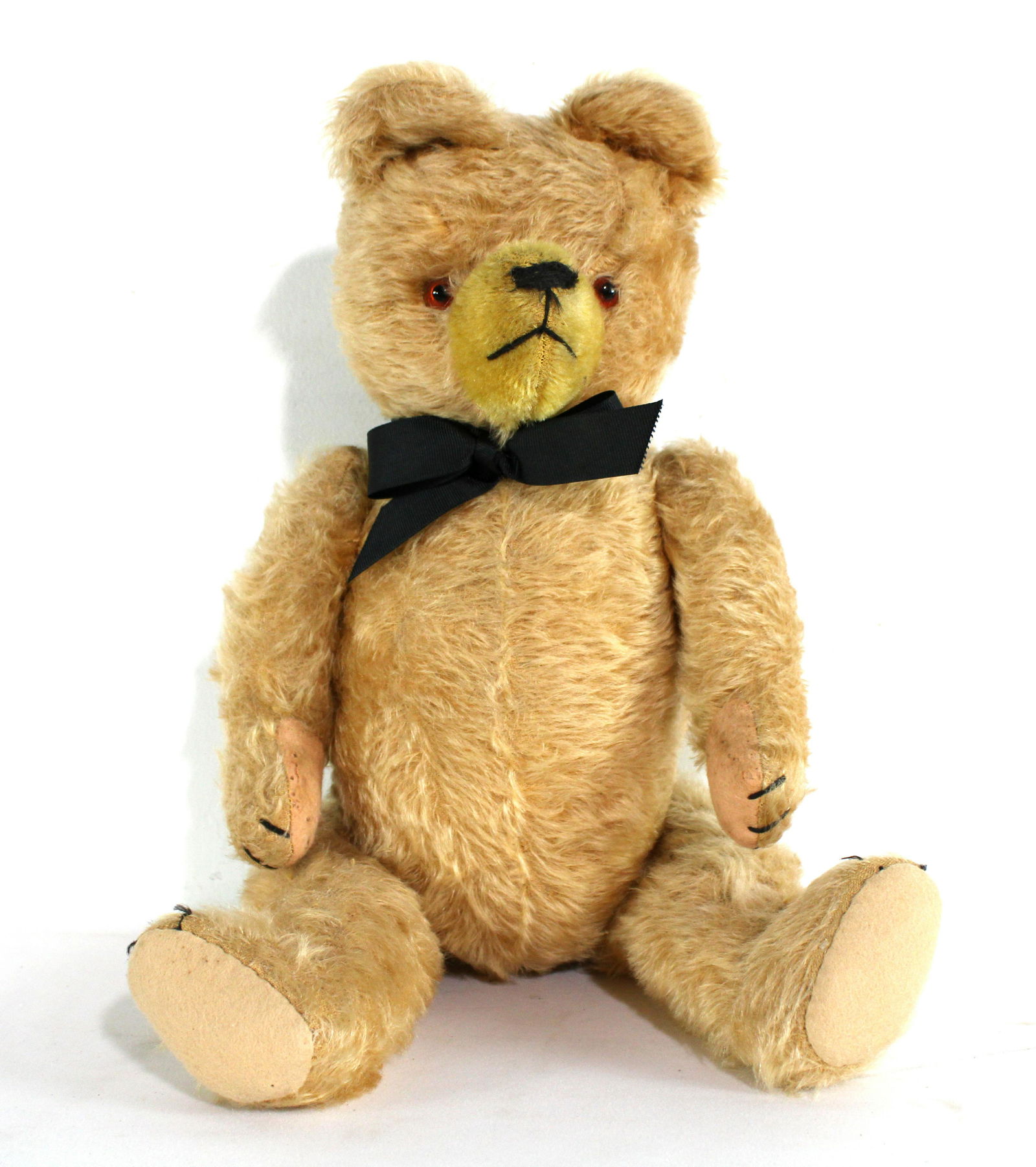 German Straw-Stuffed Teddy Bear Growler (1 of 3)