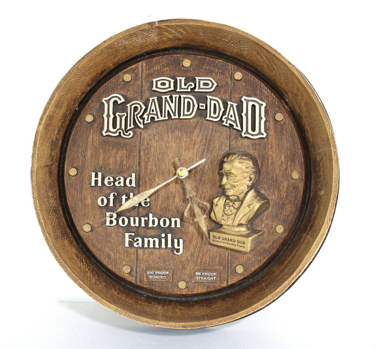 OLD GRAND-DAD パブミラー Vintage RARE Old Grand Dad 114 Whiskey Bar Mirror Kentucky
