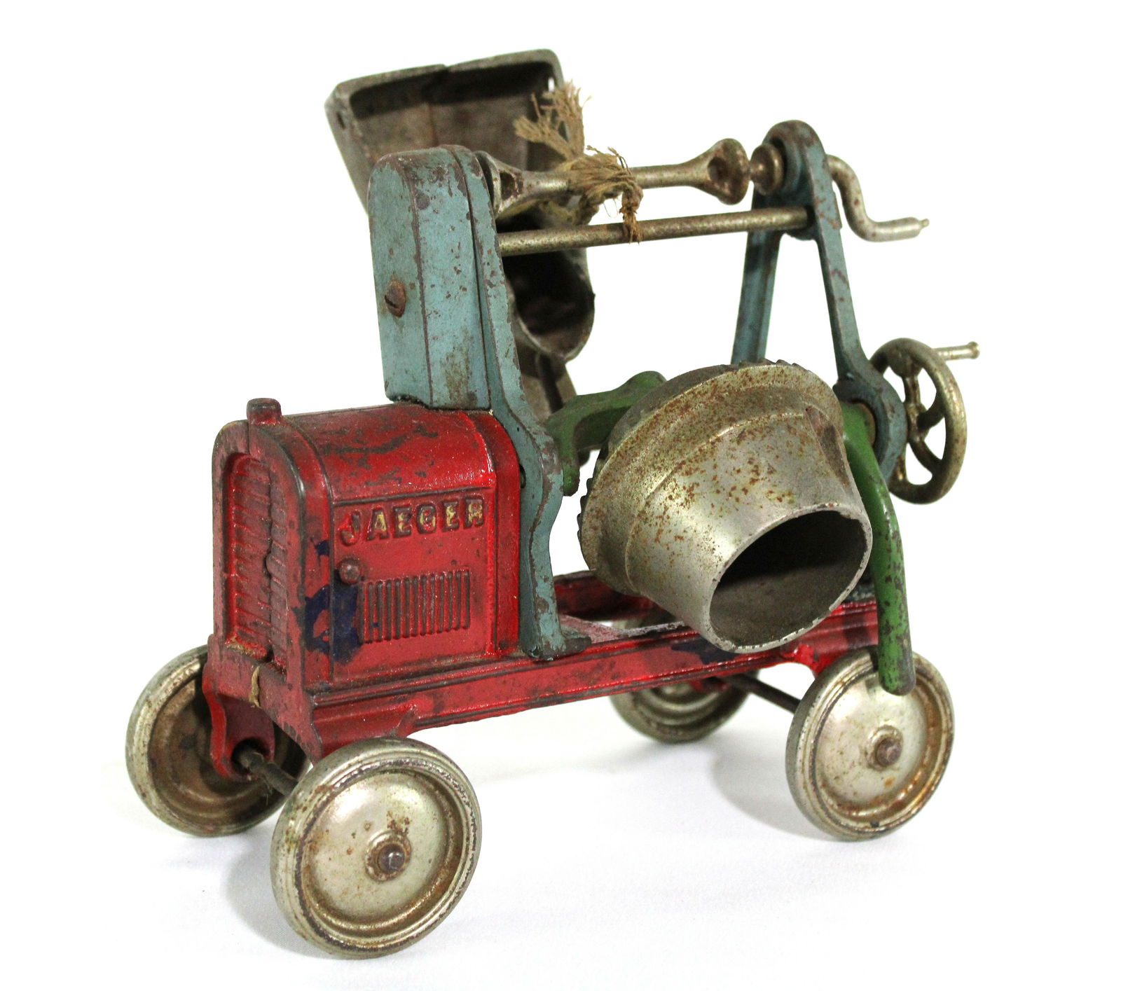 Jaeger Cast Iron Cement Truck Toy (1 of 4)
