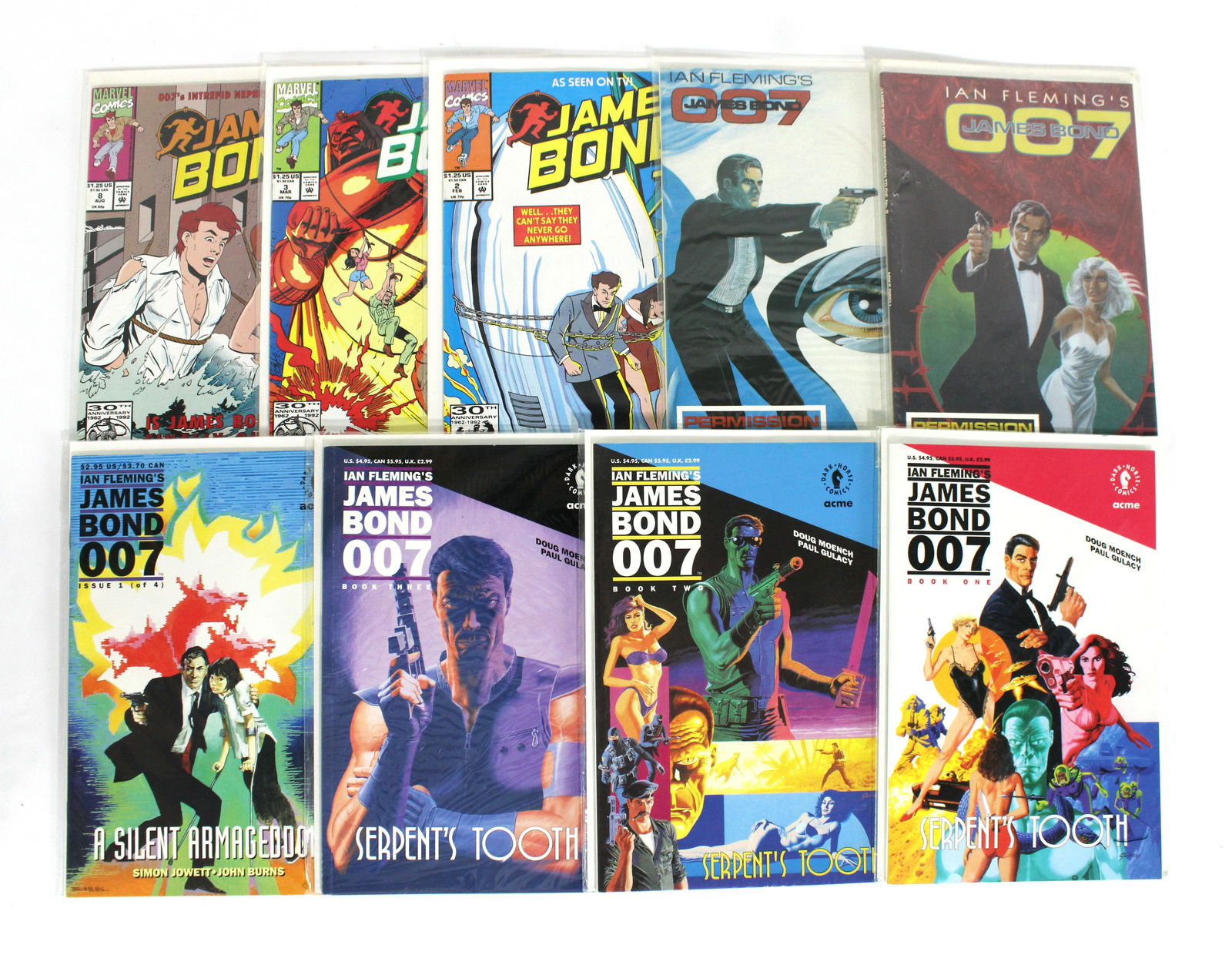 Dark Horse / Acme James Bond / James Bond Jr. Comic Books (1 of 1)