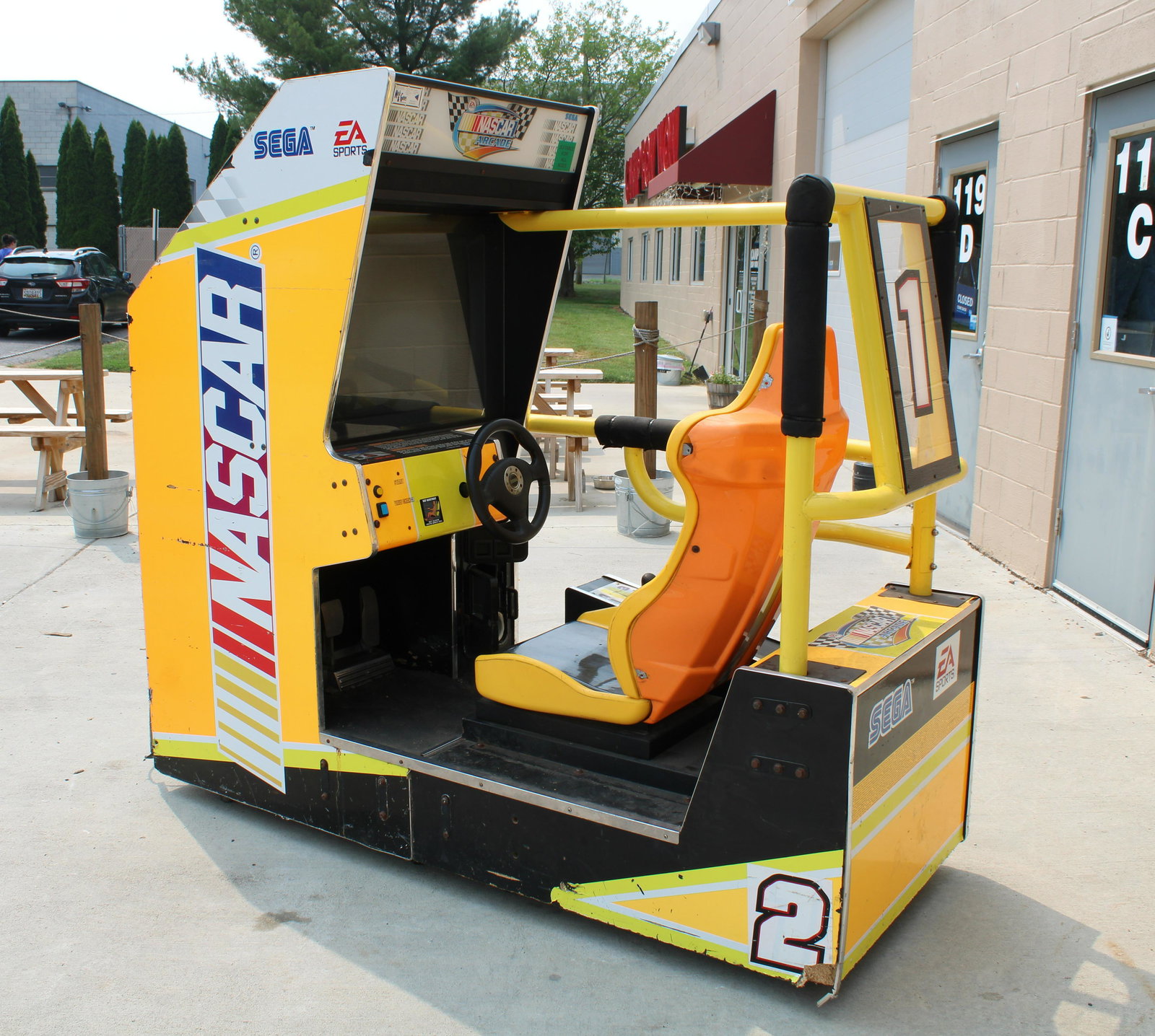 Sega Nascar Sit Down Racing Arcade (1 of 4)
