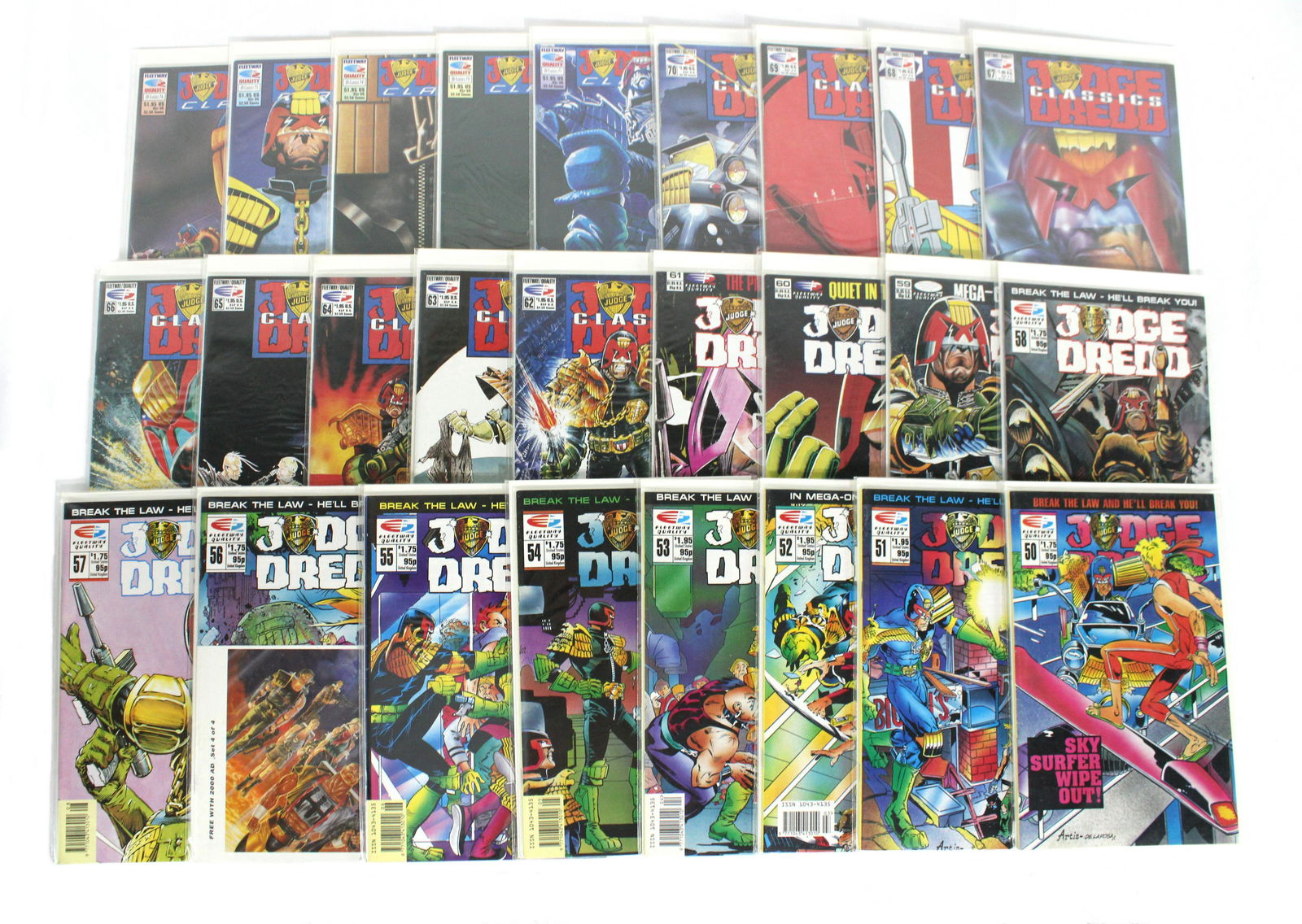 Judge Dredd Comic Books, Fleetway Comics Volume 2 (1 of 1)