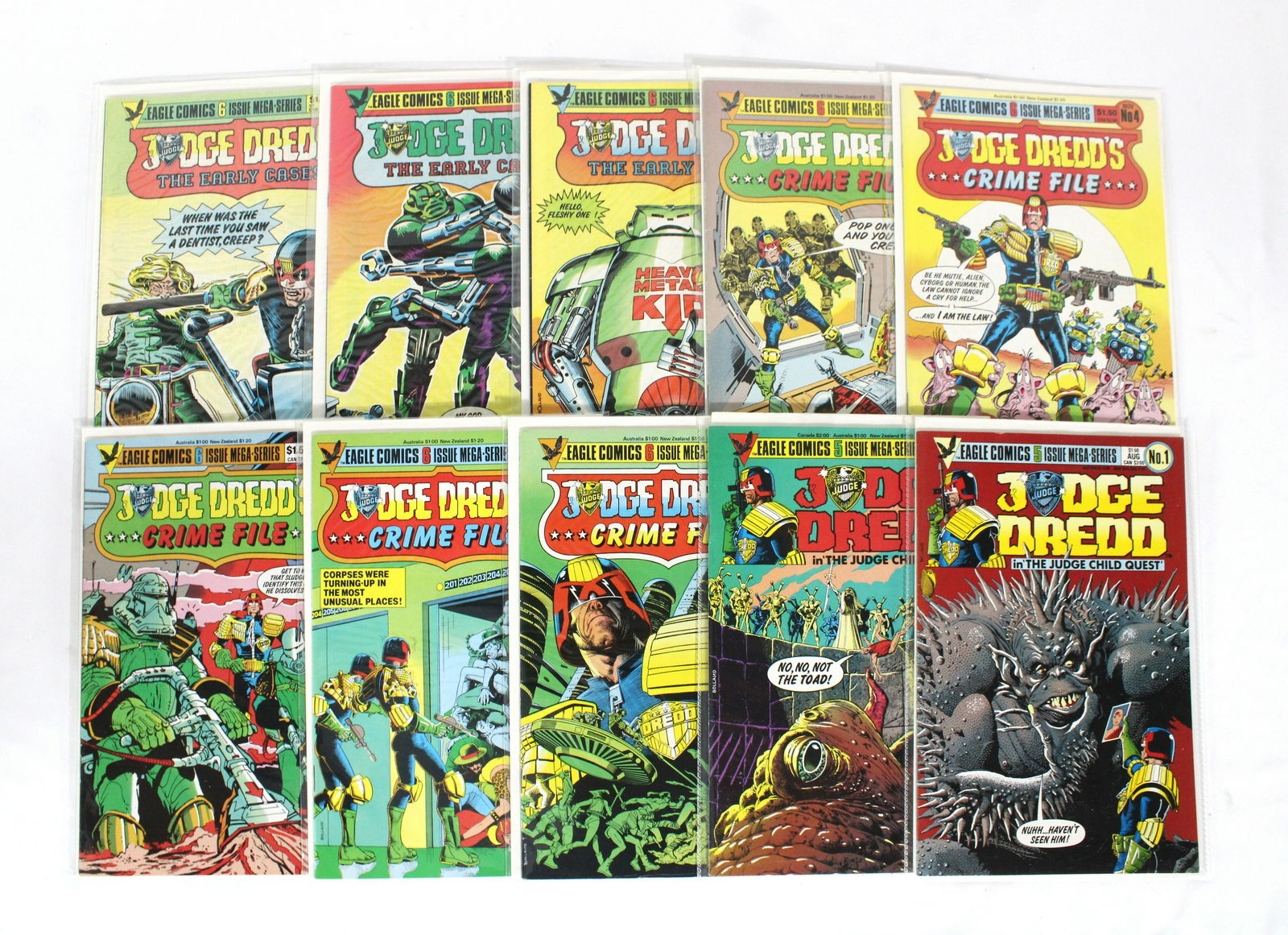 Judge Dredd Crime File / Early Cases Comic Books (1 of 1)
