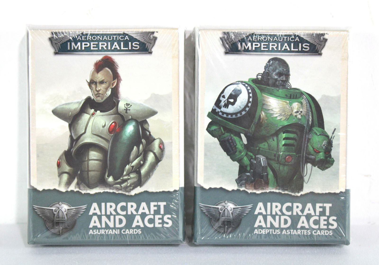 Warhammer Aeronautica Imperialis Aircraft and Aces Cards, NIB (1 of 2)