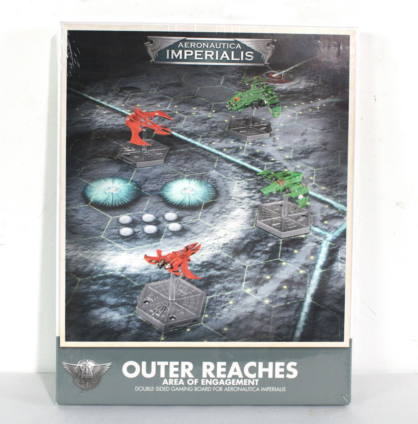 Warhammer Aeronautica Imperials Outer Reaches Area of Engagement Gaming Board, NIB (1 of 2)