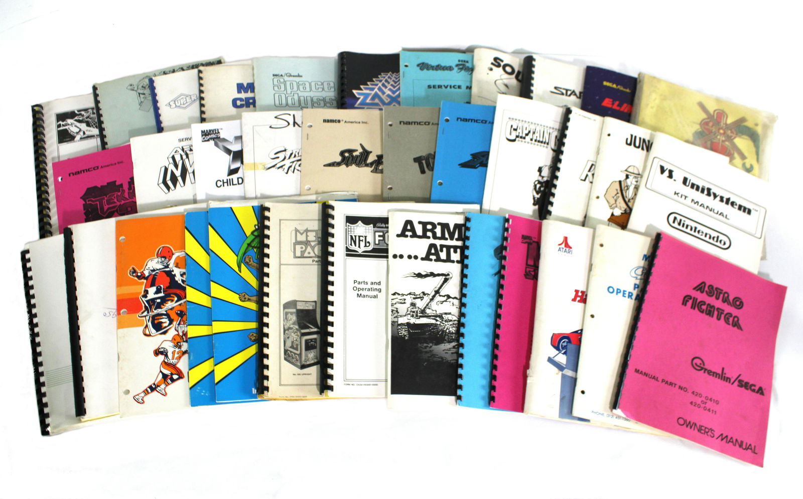 Arcade Game Manuals incl. Centipede and Zaxxon (1 of 1)