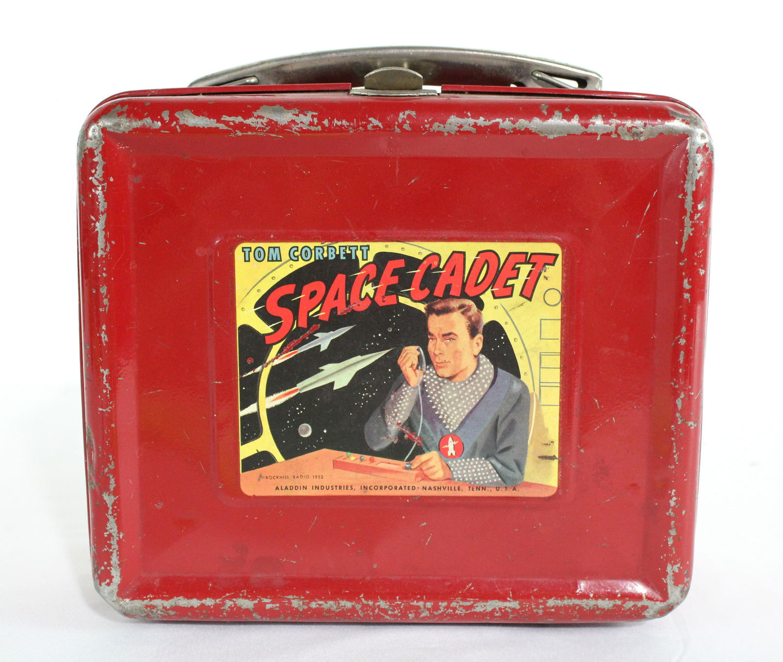 Space Cadet Tin Aladdin Lunchbox, 1950s (1 of 3)