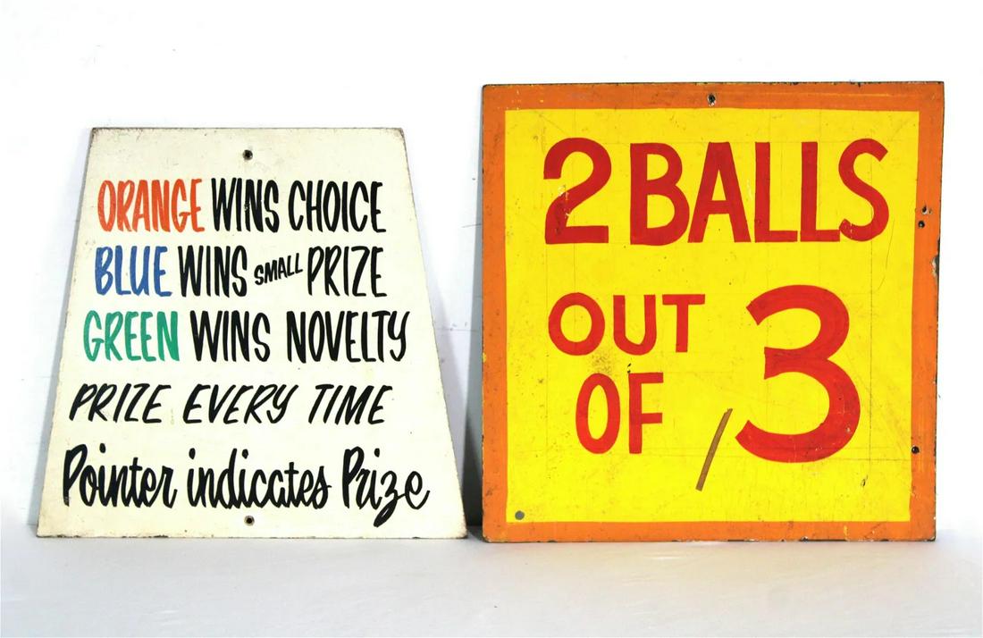 Masonite Carnival / Amusement Park Signs (1 of 1)