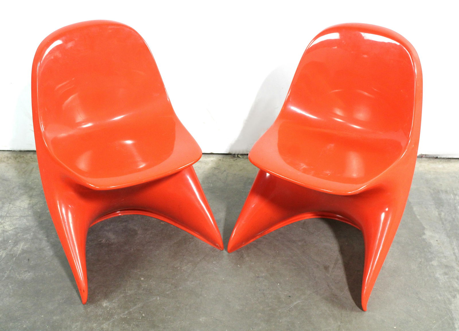 Pair of Casalino MCM Child's Stacking Chairs, 1970s (1 of 2)