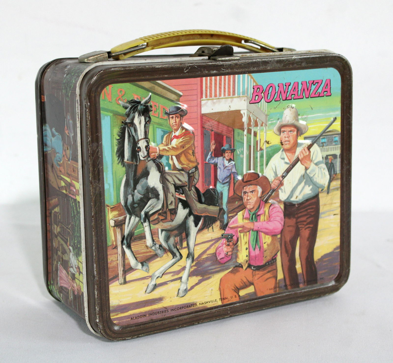 Bonanza Metal Vintage Aladdin Lunchbox (1 of 3)
