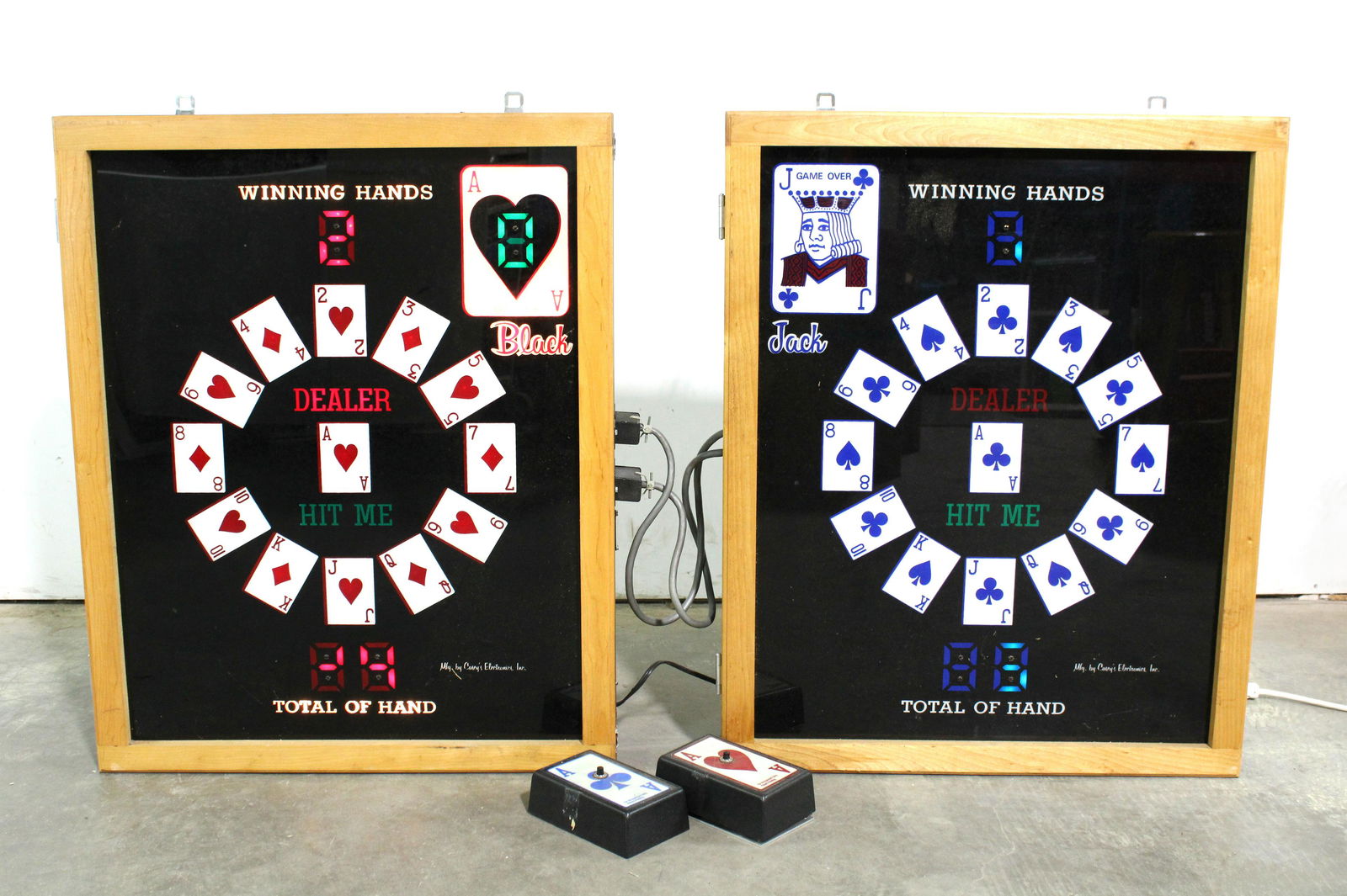 Casey Electronics Black Jack Wall Mount Arcade Game (1 of 2)