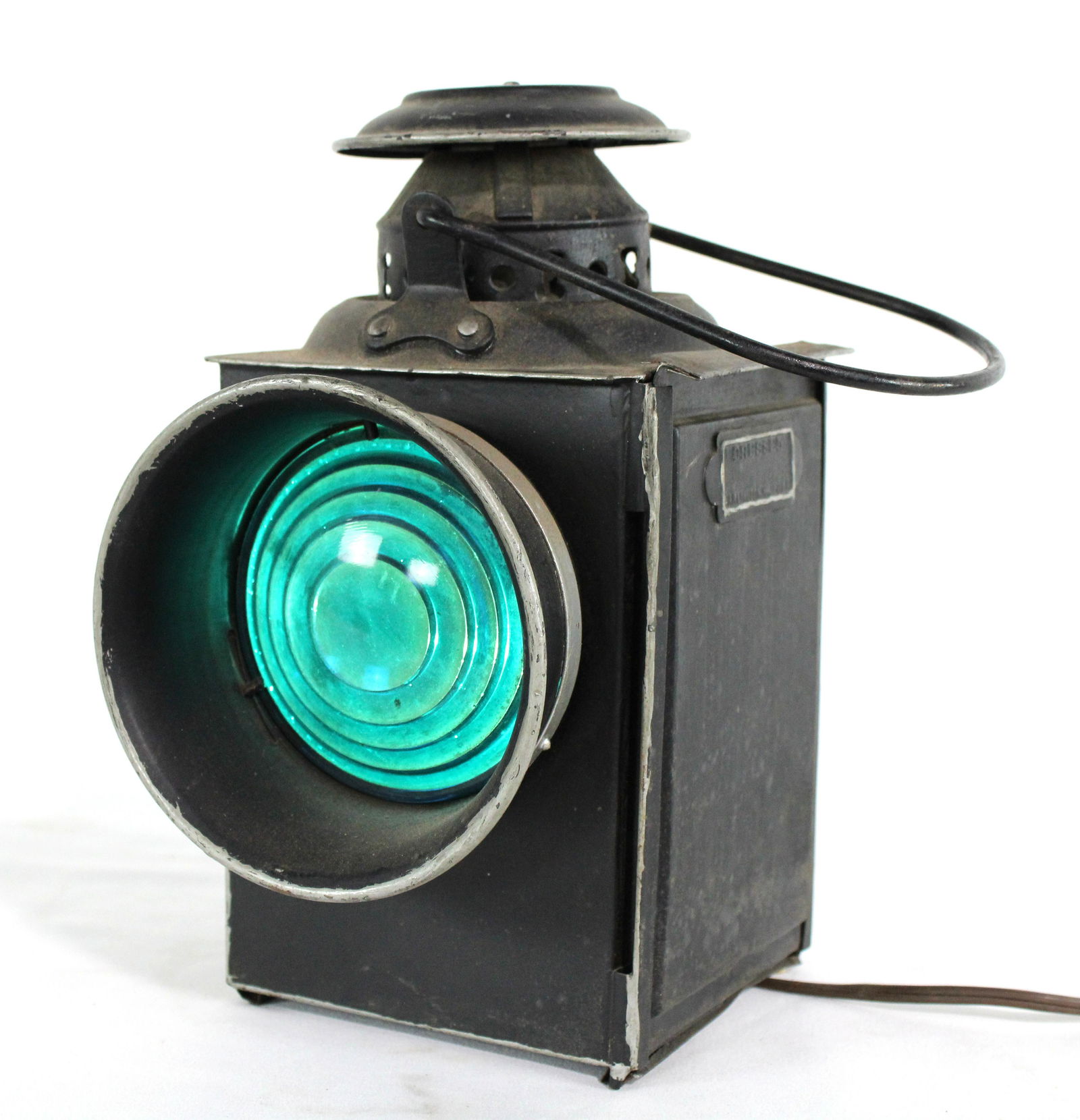 Dressel Railroad Lantern, Wired for Power (1 of 2)