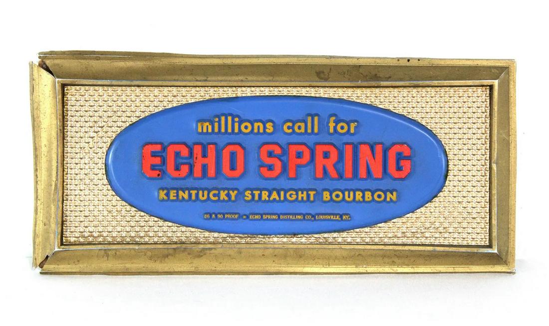 Echo Springs Kentucky Bourbon Sign, 1950s (1 of 2)