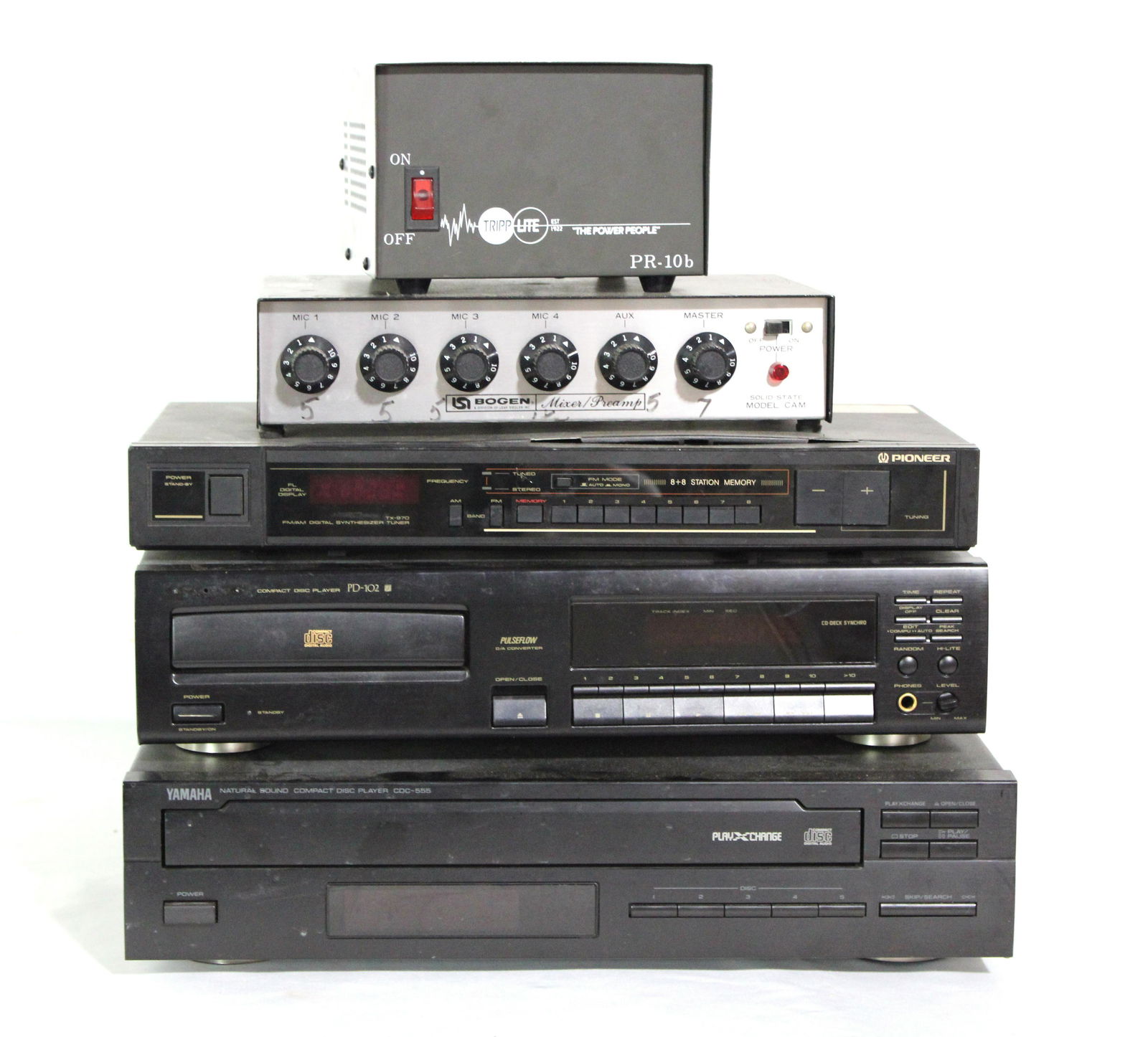 Audio Equipment incl. Yamaha R-500 Reciever and Bogen Mixer/ PreAmp (1 of 2)