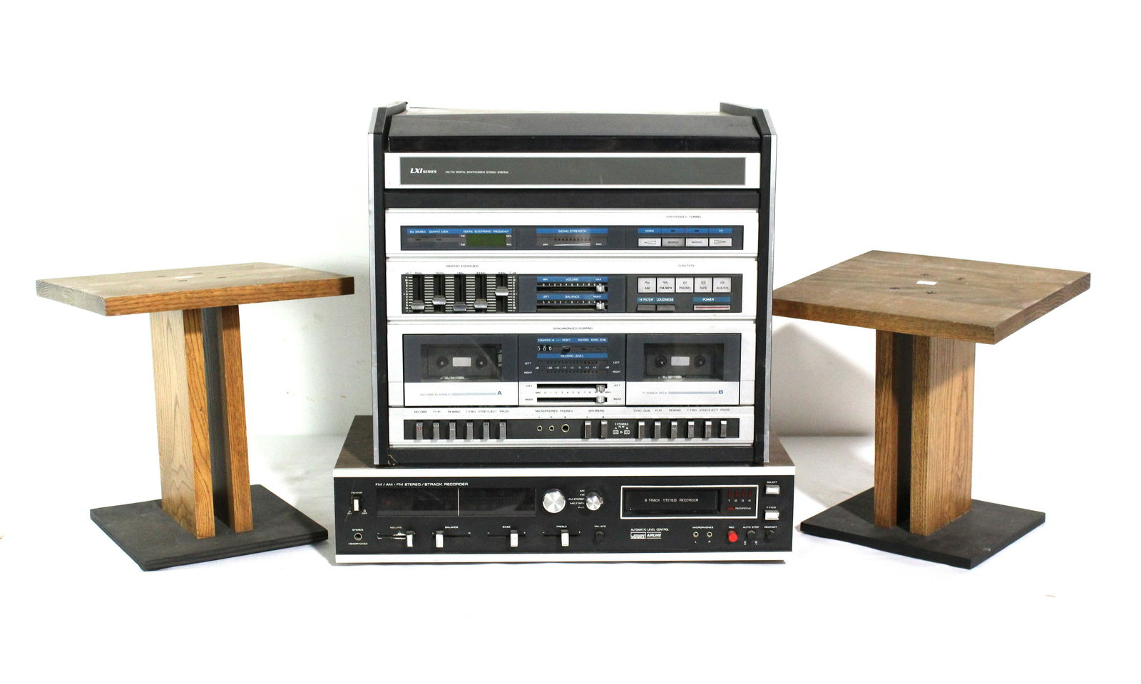 Audio Equipment incl. 8-Track Recorder, Stereo System and Monitor Stands (1 of 1)