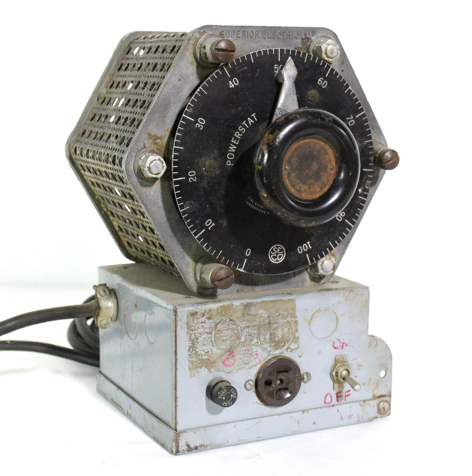 Superior Electric Powerstat Transformer (1 of 2)