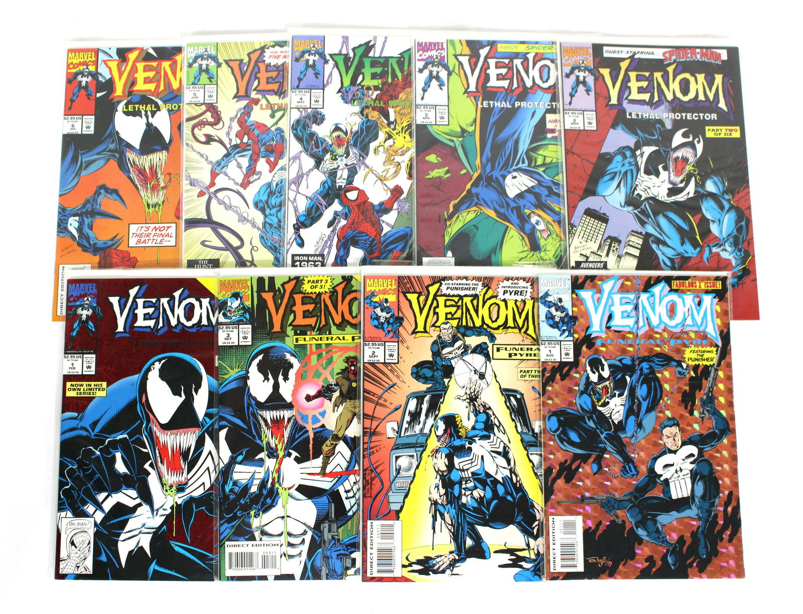 Marvel Comics Venom Mini-Series Funeral Pyre/ Leathal Protector (1 of 1)