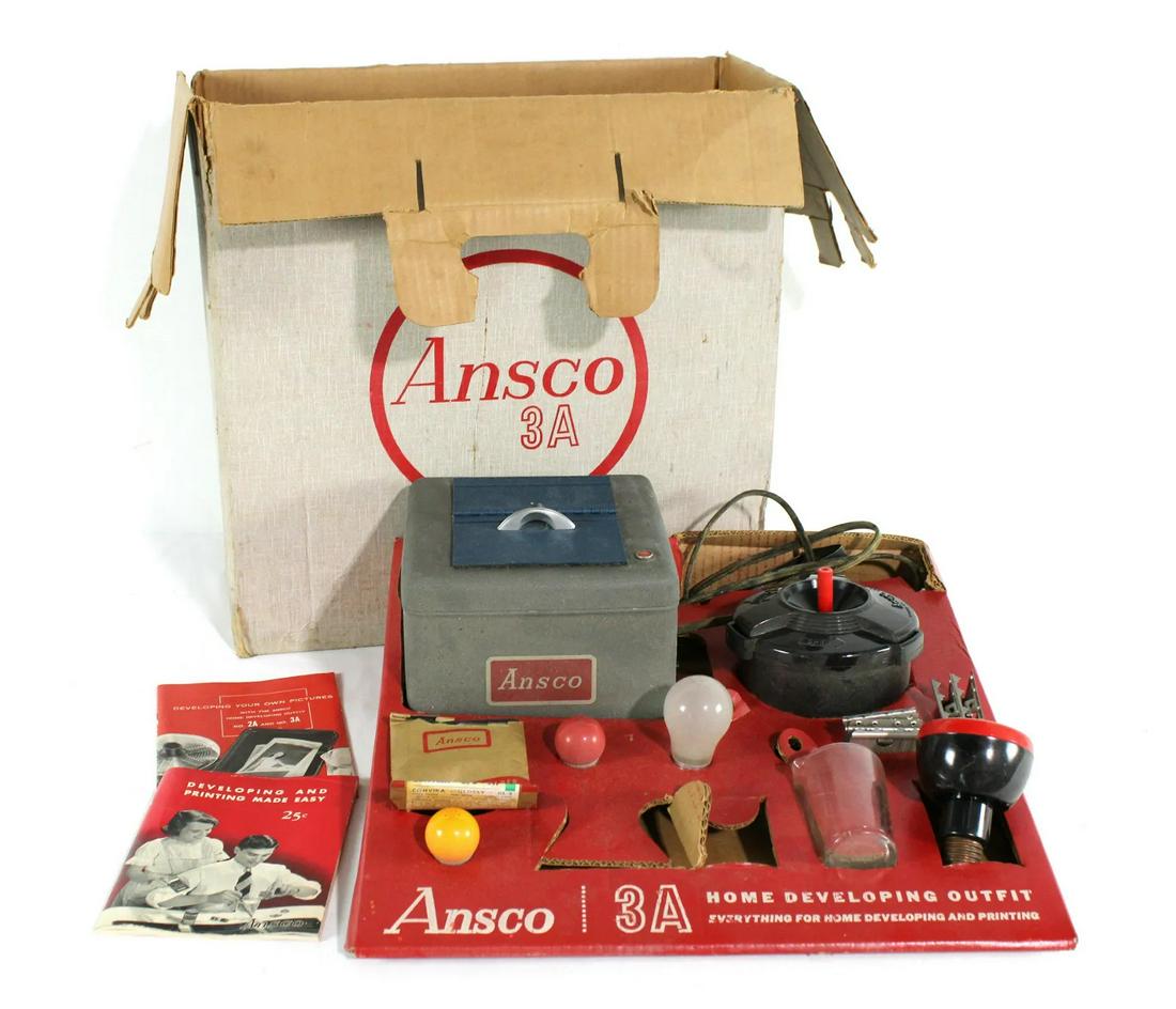 Ansco 3A Home Developing Outfit for Printing Photos at Home, 1950s (1 of 1)