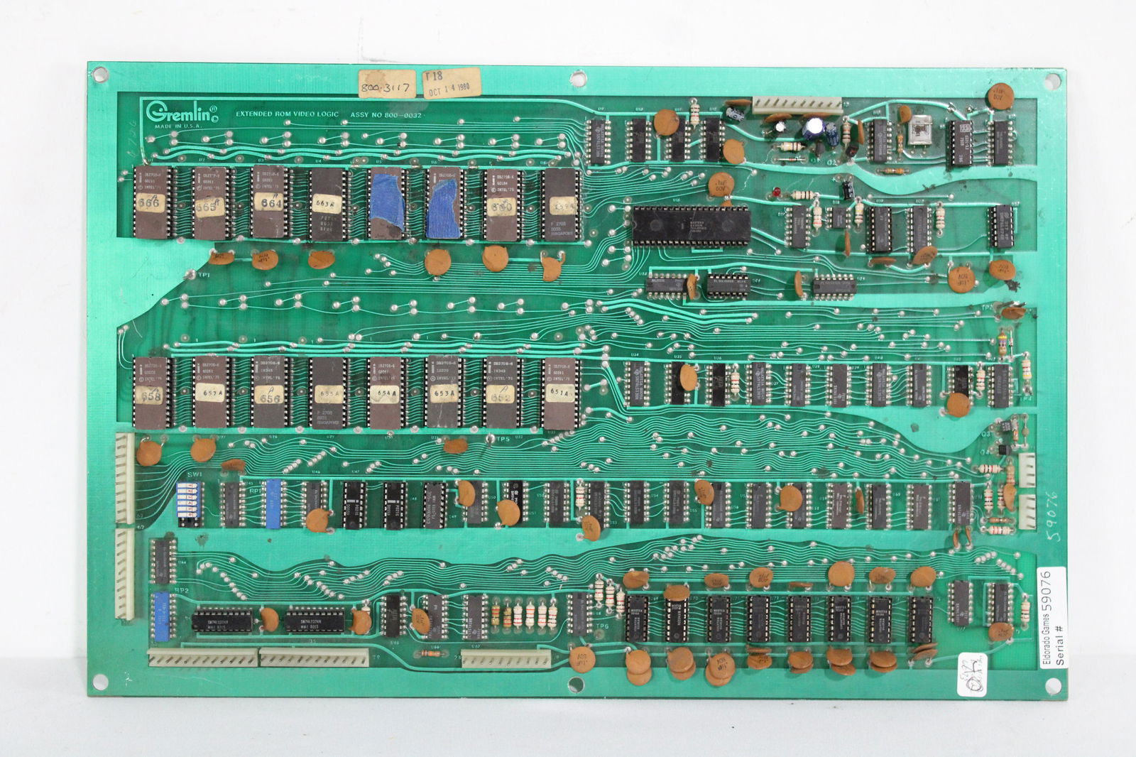 Sega / Gremlin Carnival Arcade Game Board (1 of 1)