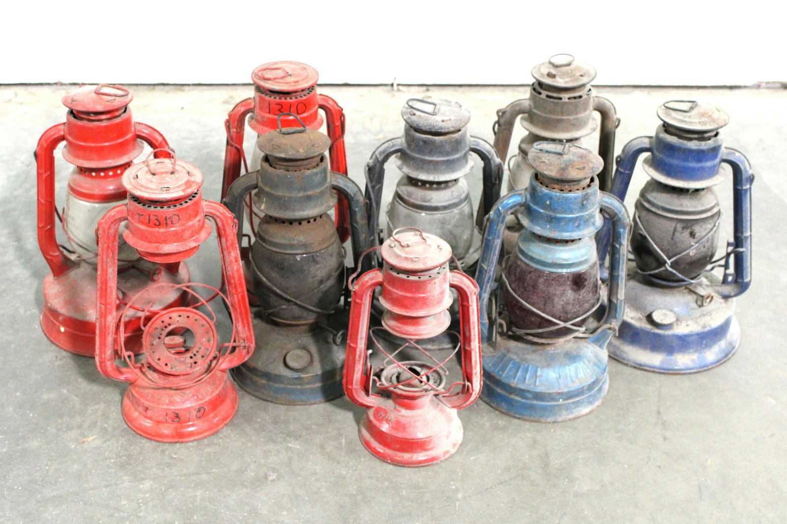 Railroad Lanterns incl. Ruby Glass (1 of 1)