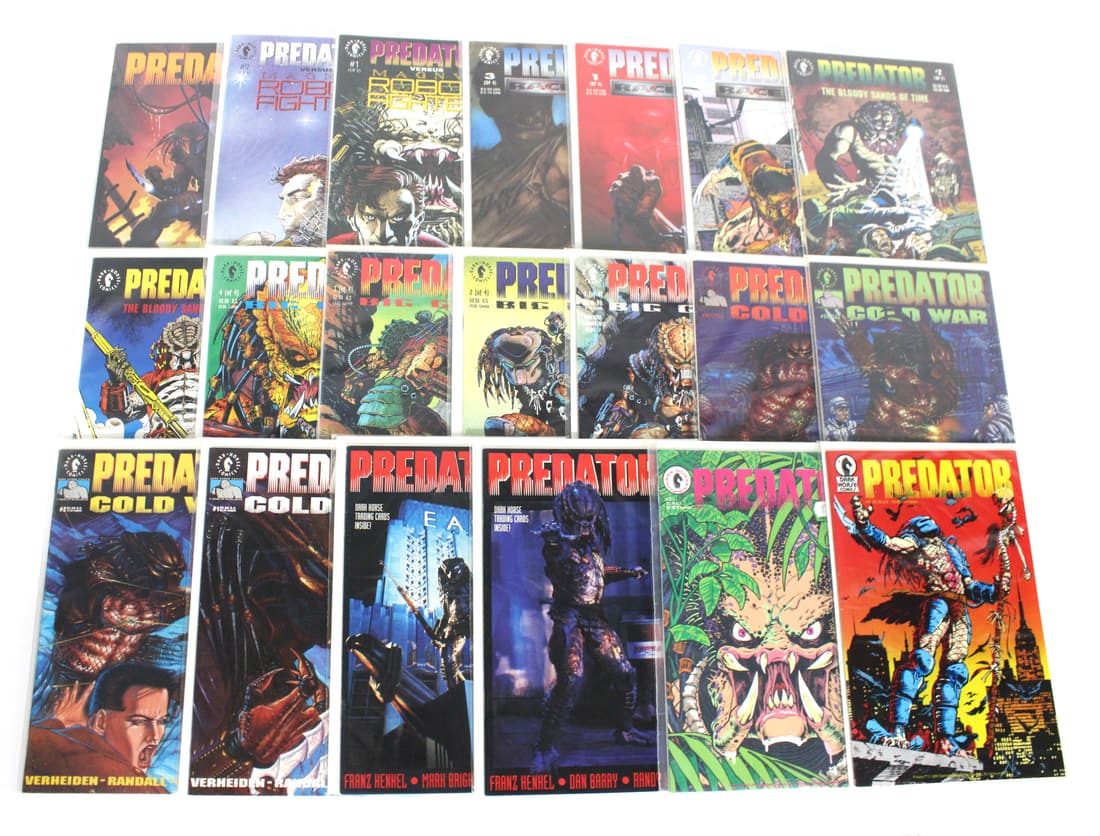 Predator Comic Books Incl. Vol. 1, Issue 1 & Predator 2 Movie Adaptation (1 of 1)