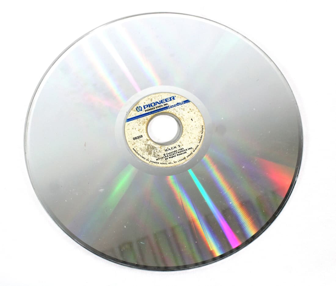 Mylstar MACH 3 Laser Disc Arcade Game (1 of 2)