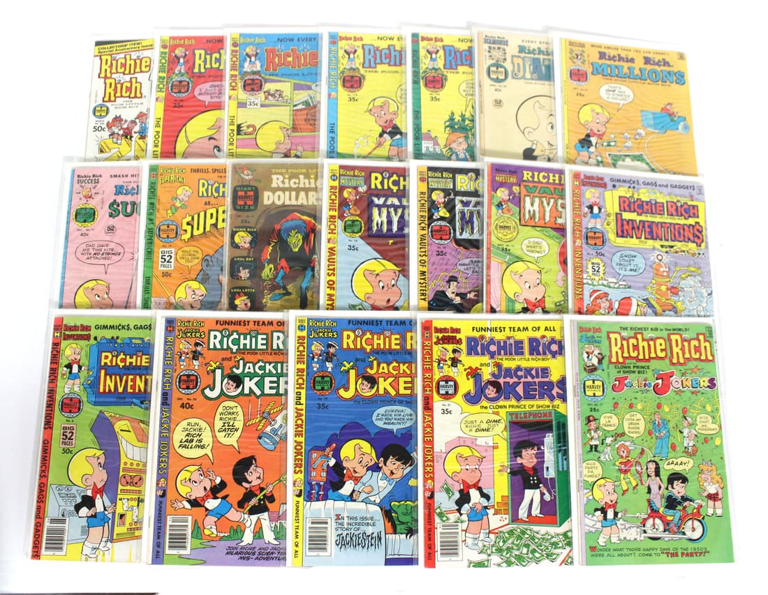 Harvey World Richie Rich Comic Books (1 of 1)