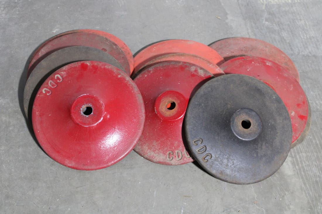 Cast Iron Gumball Stand Bases (1 of 1)