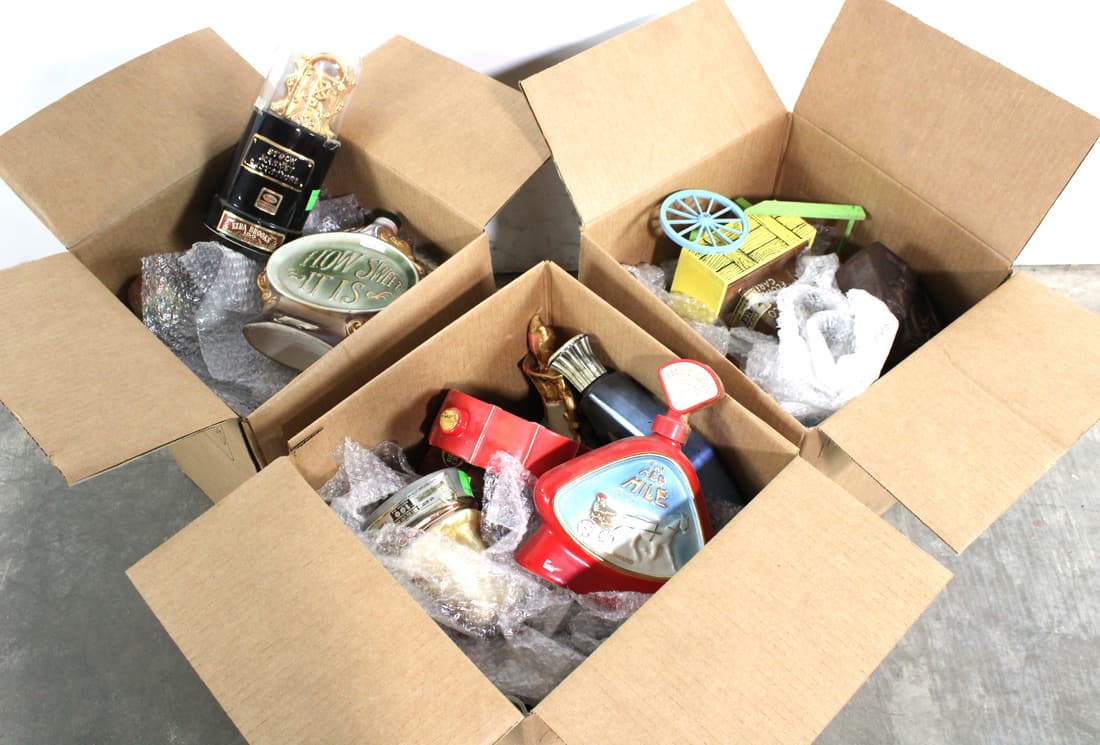 Large Lot of Jim Beam Decorative Decanters (1 of 2)