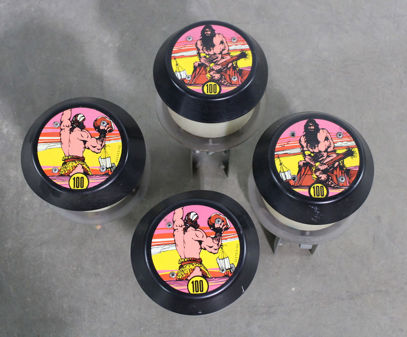 Atari Hercules Pinball Bumpers (1 of 2)