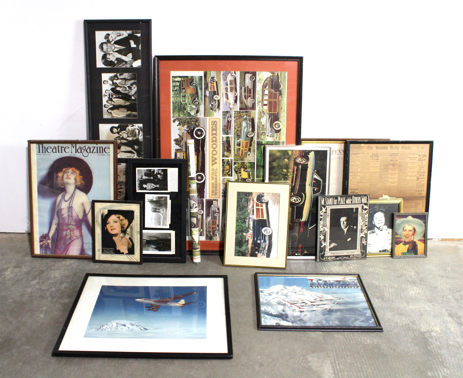 Large Lot of Framed Memorabilia and Posters (1 of 3)