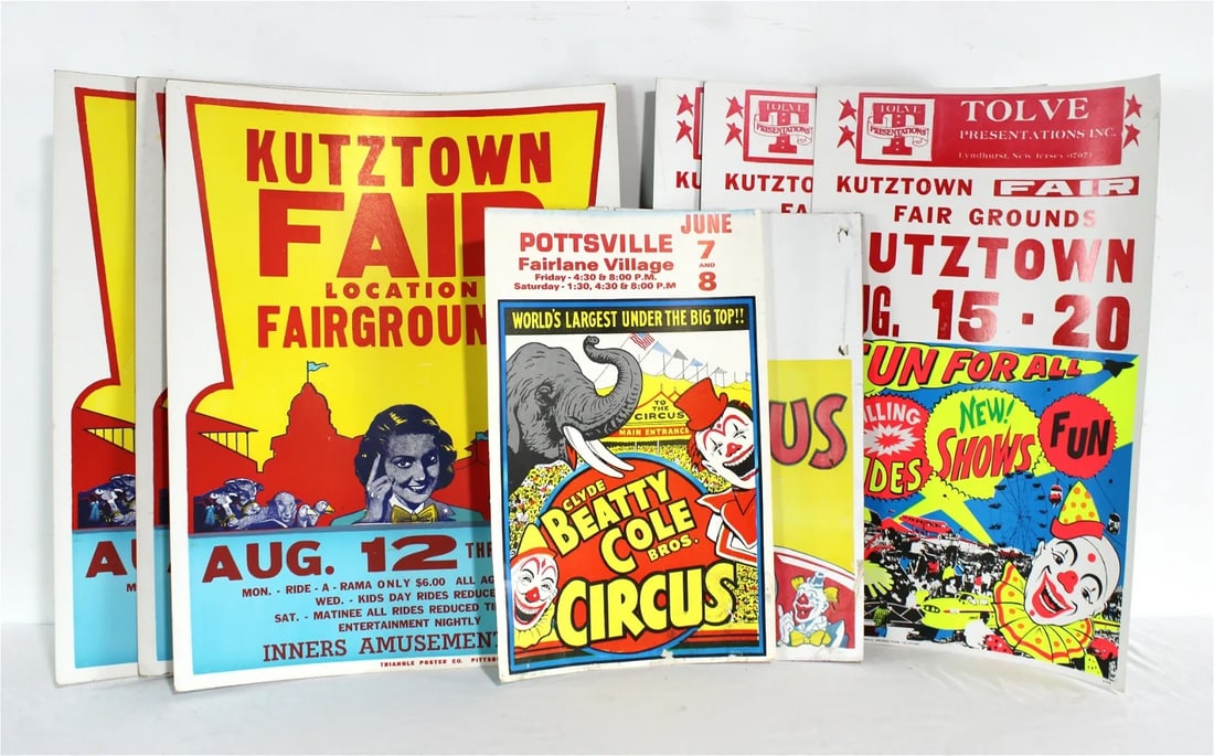 Carnival Posters incl. Kutztown Fair (1 of 1)