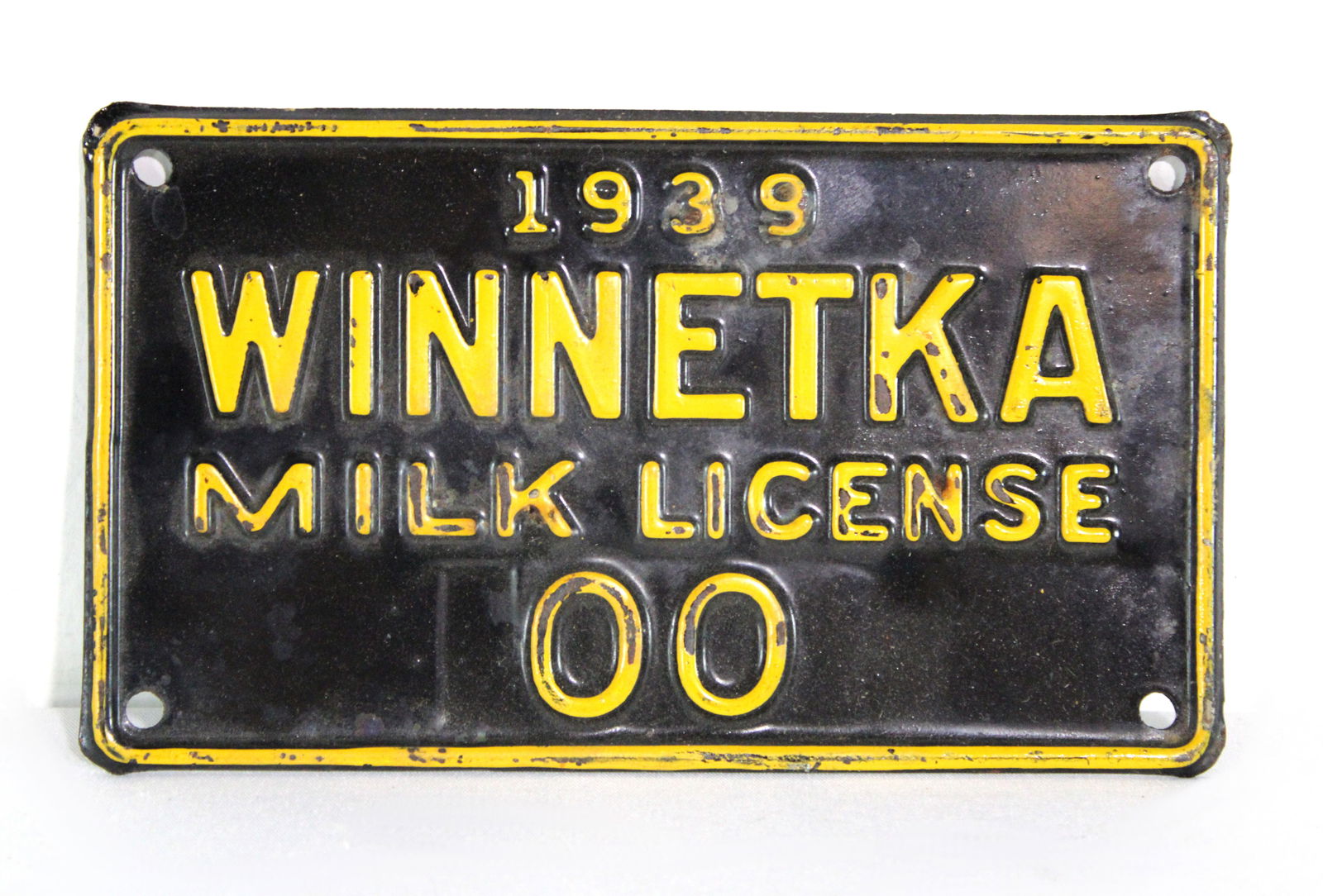 Milk License 1939 Auction