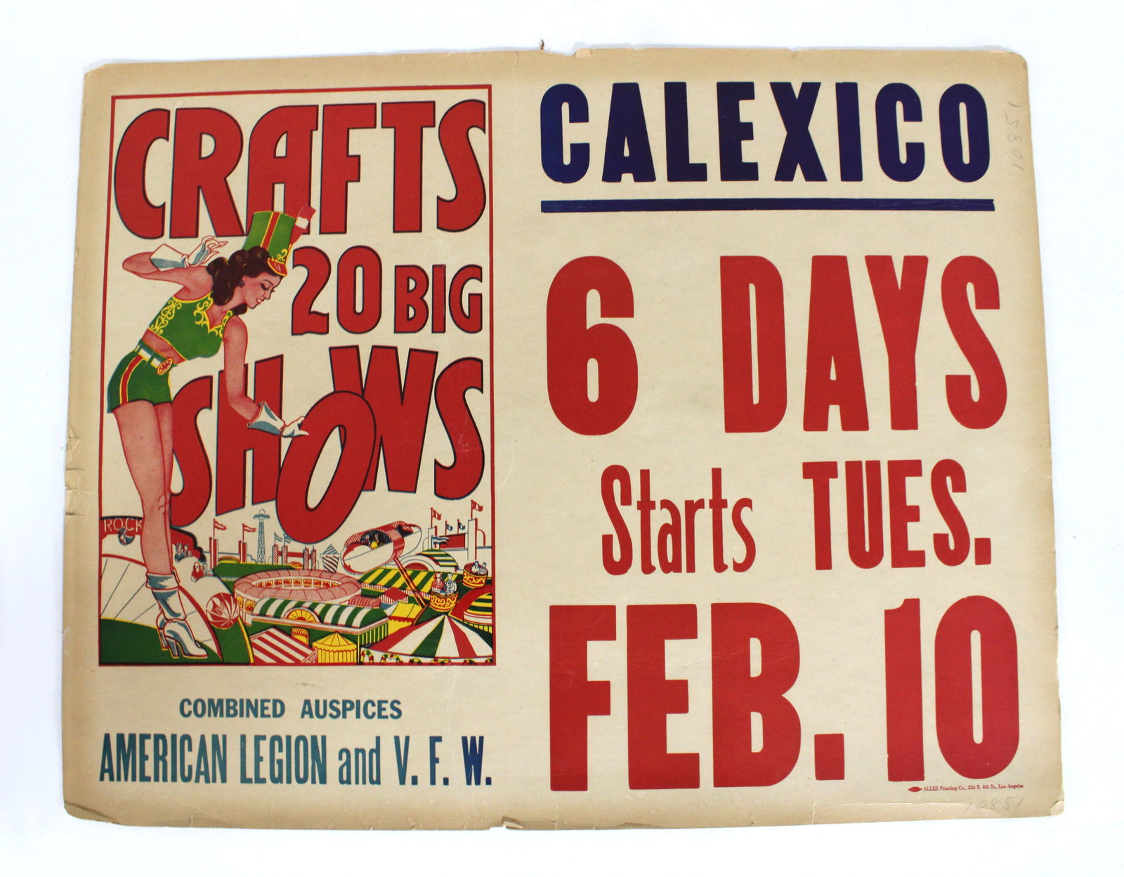 Craft's 20 Big Shows Carnival Poster (1 of 2)