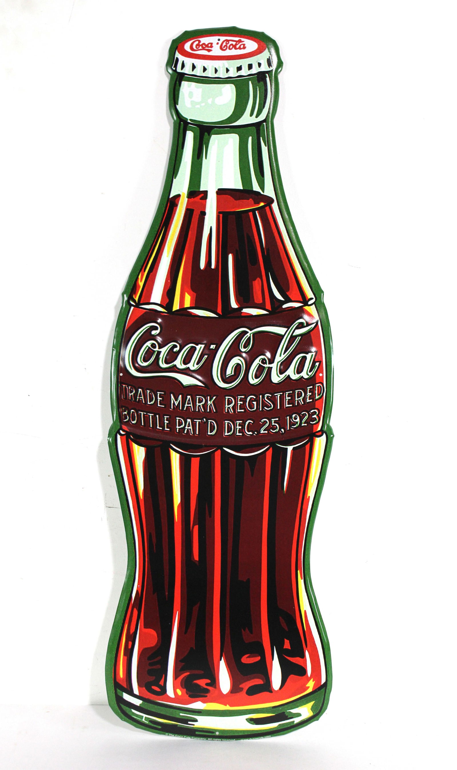 Coca Cola Bottle Tin Sign, New Contemporary (1 of 1)