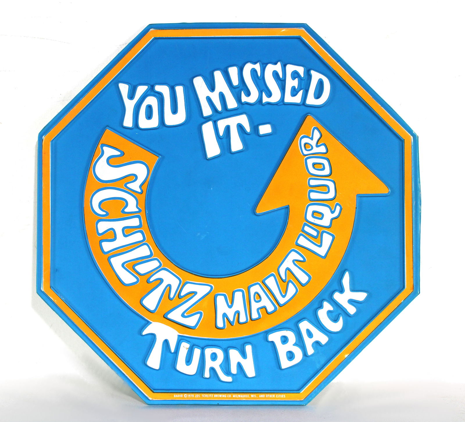 Schlitz Malt Liquor Vaccuform Sign (1 of 1)